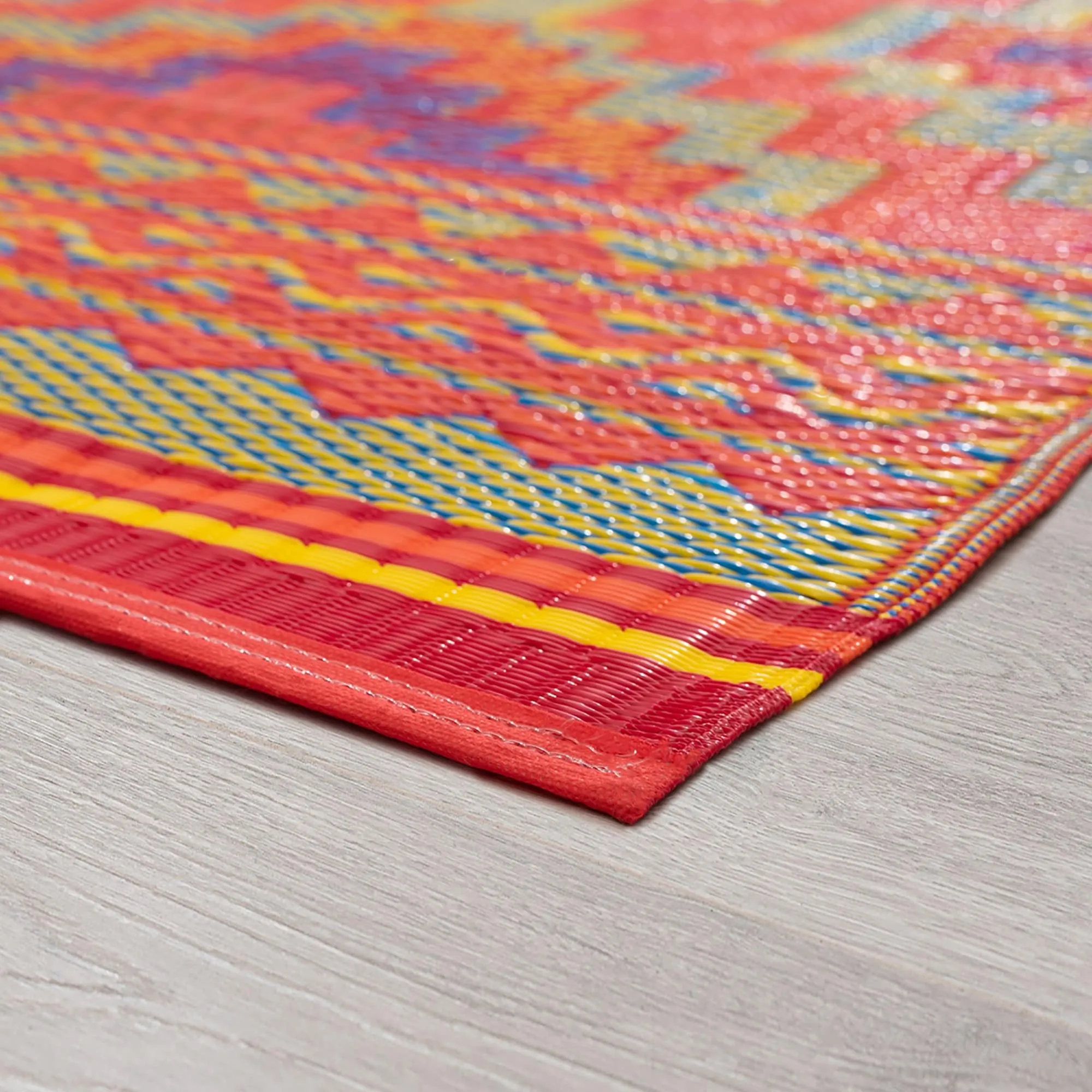 Sundown Moroccan Abstract Indoor/Outdoor Area Rug