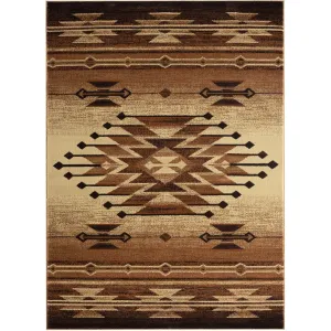Sunset Valley Pueblo Southwest Lodge Area Rug
