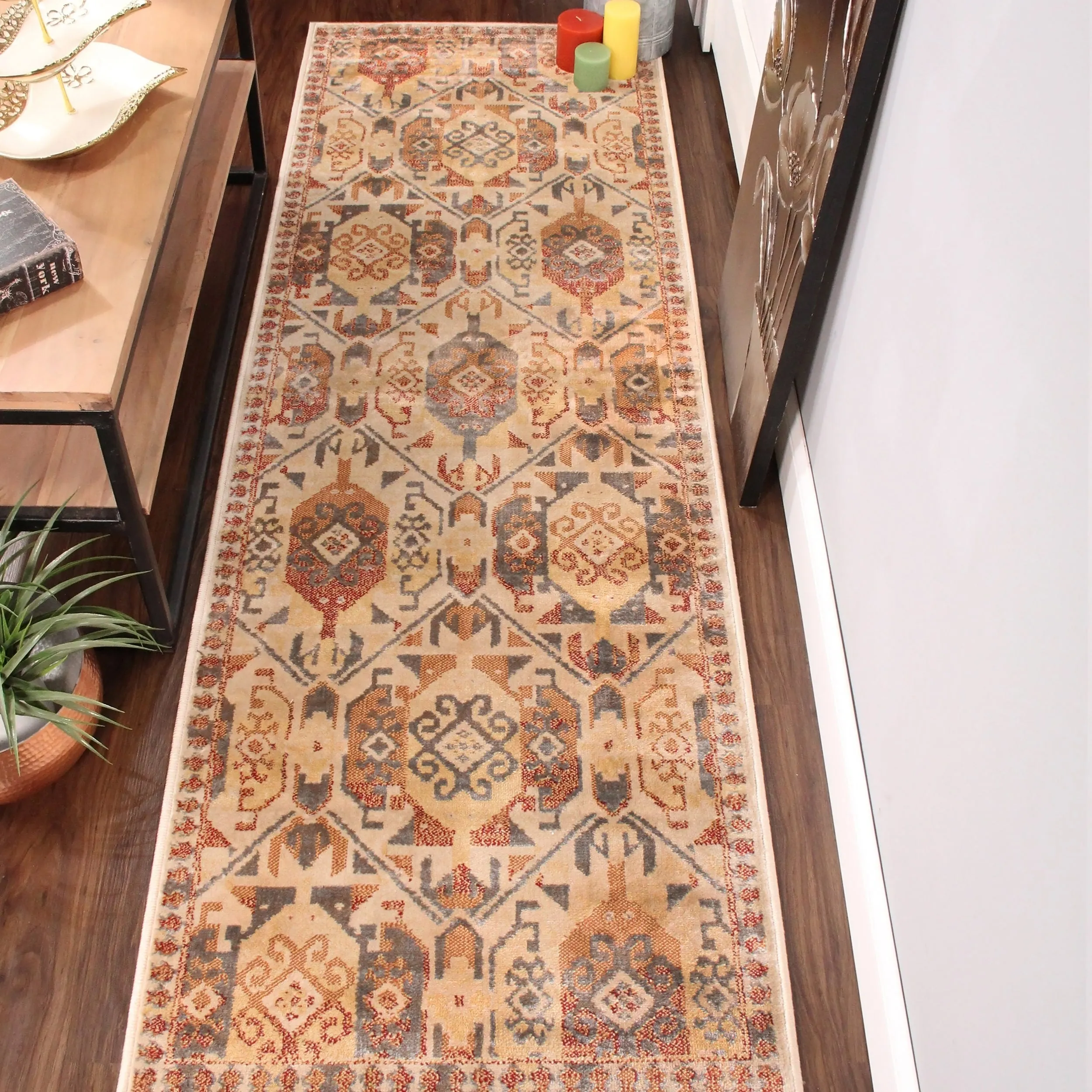 Superior Southwestern Modern Rustic Indoor Area Rug or Runner