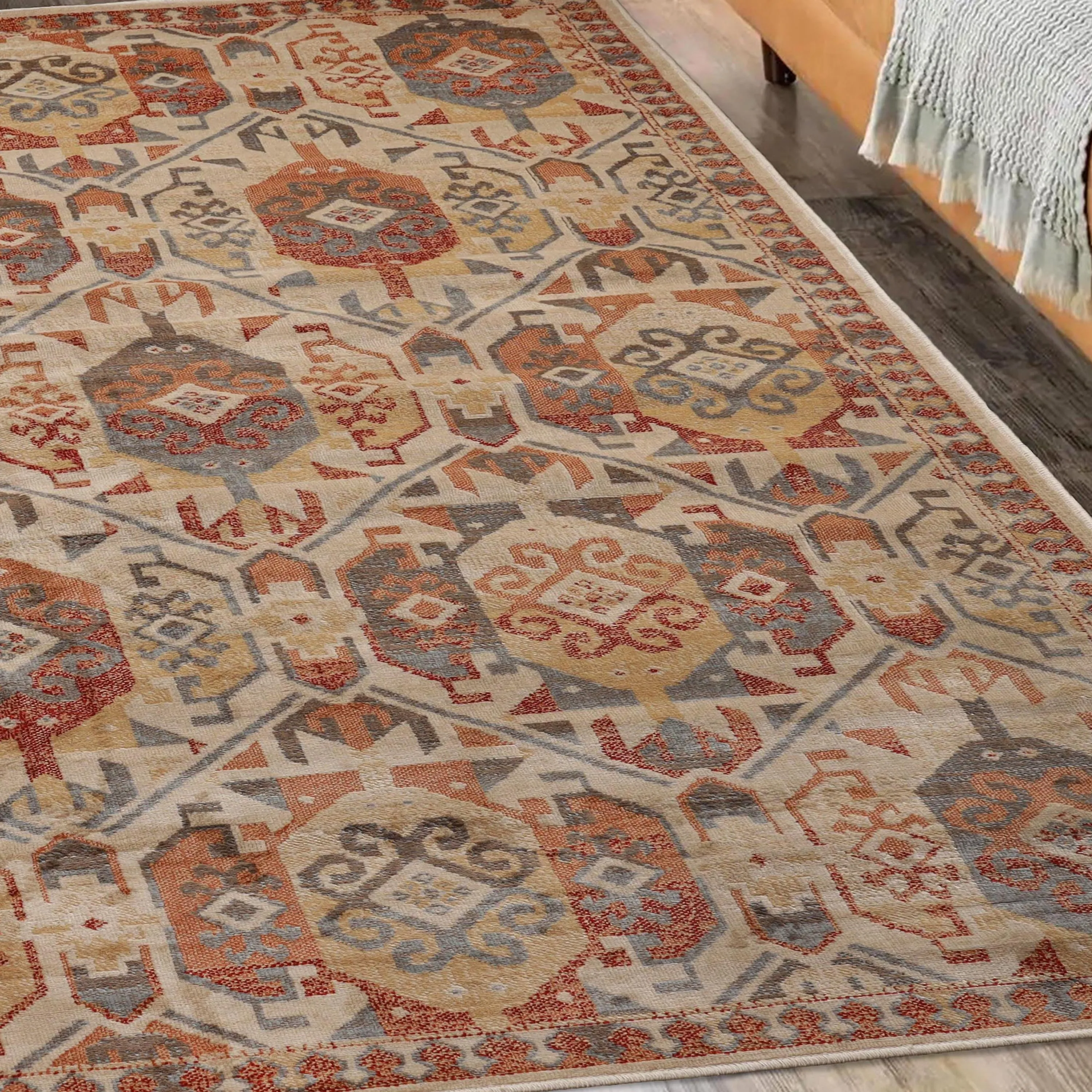 Superior Southwestern Modern Rustic Indoor Area Rug or Runner