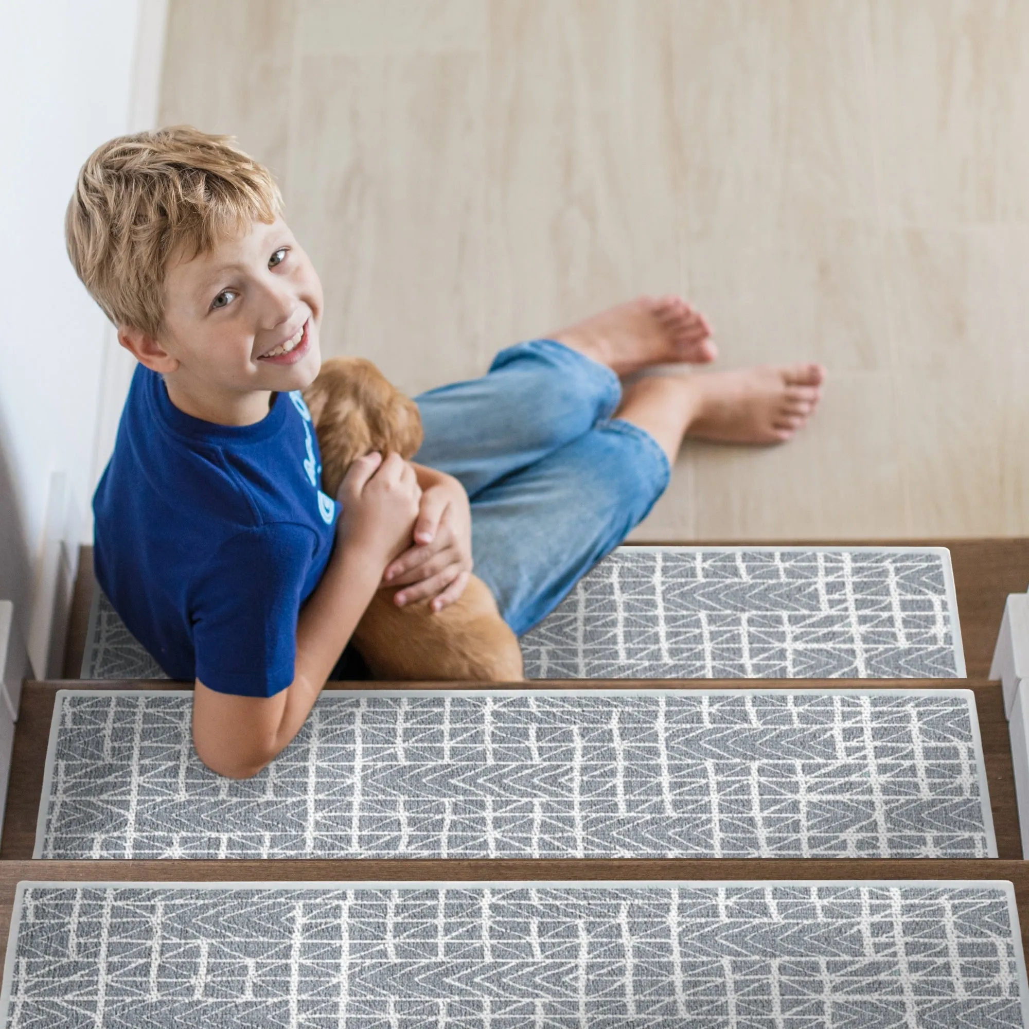 SussexHome Hudson Anti-slip Stair Treads