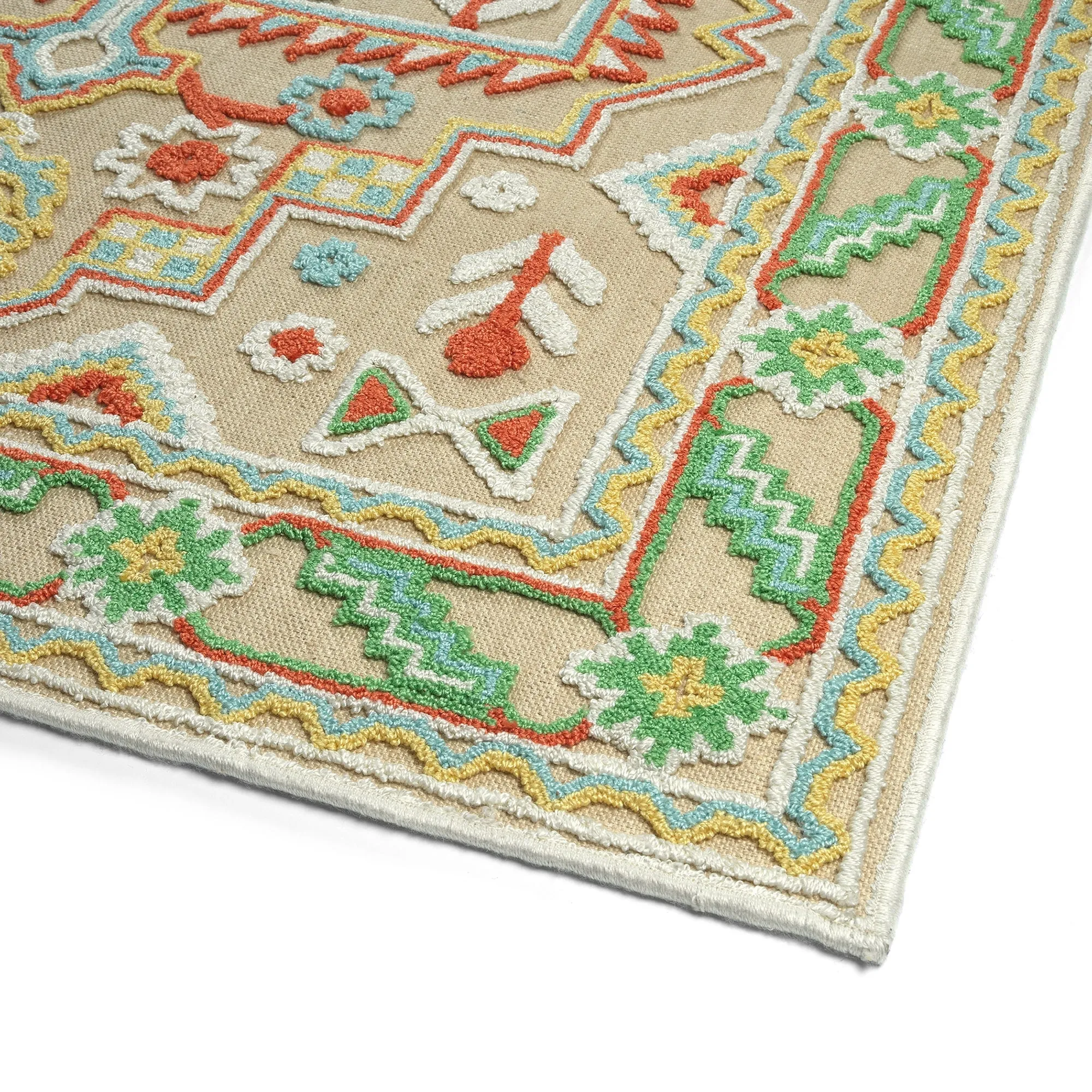 TDW04 Tamara Day Warwick Multi Hand Tufted Indoor Area Rug