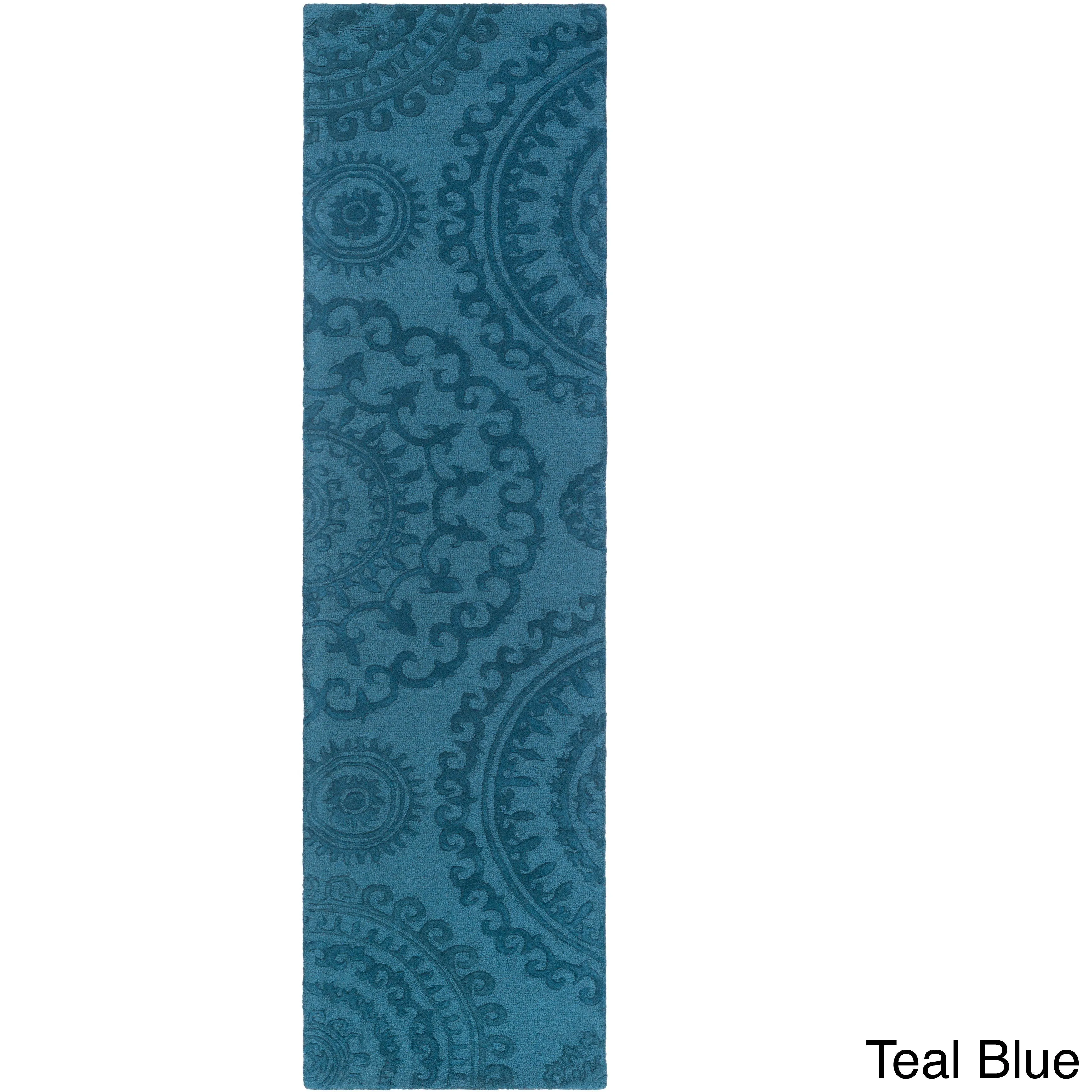 The Curated Nomad Delgado Textured Hand-tufted Runner Rug
