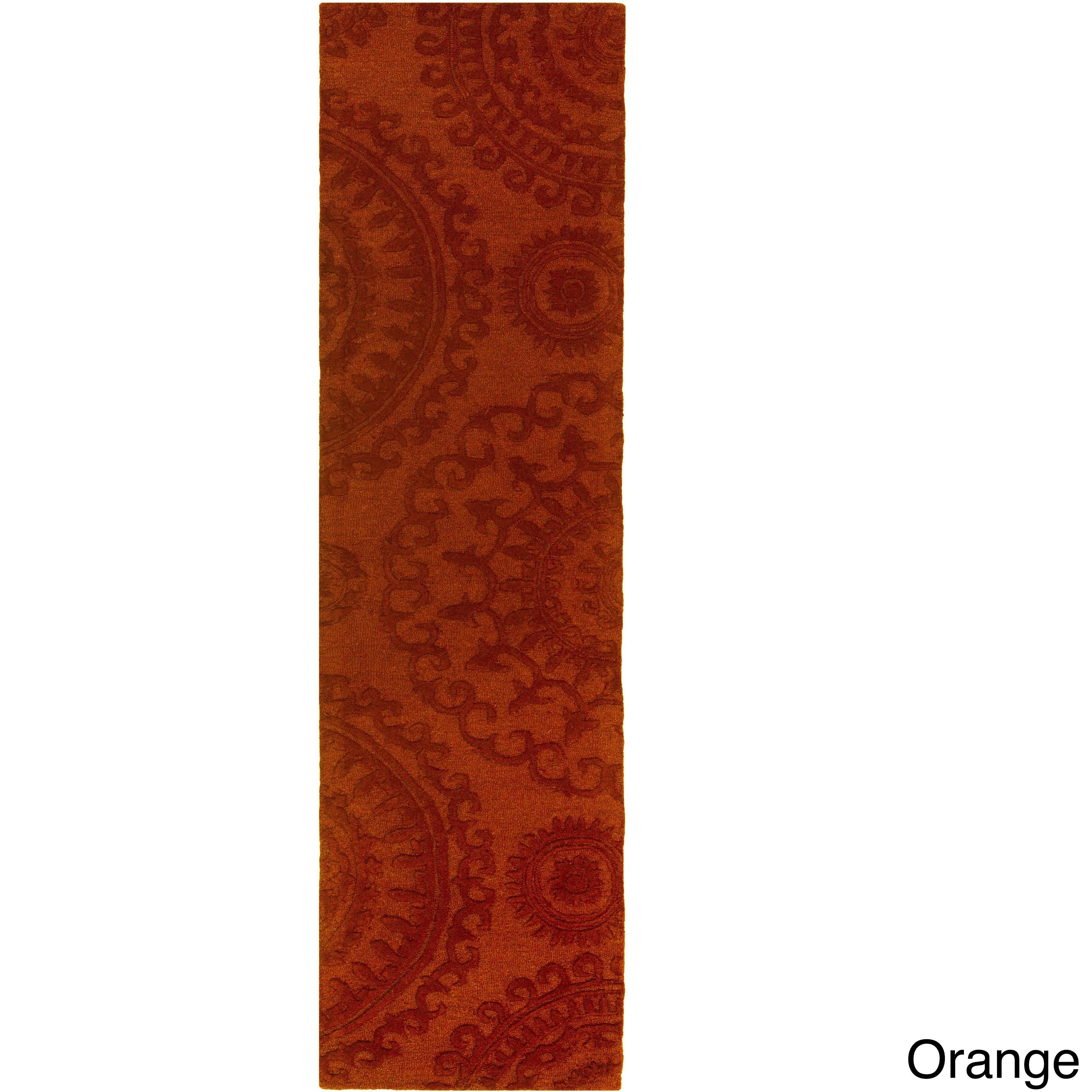 The Curated Nomad Delgado Textured Hand-tufted Runner Rug