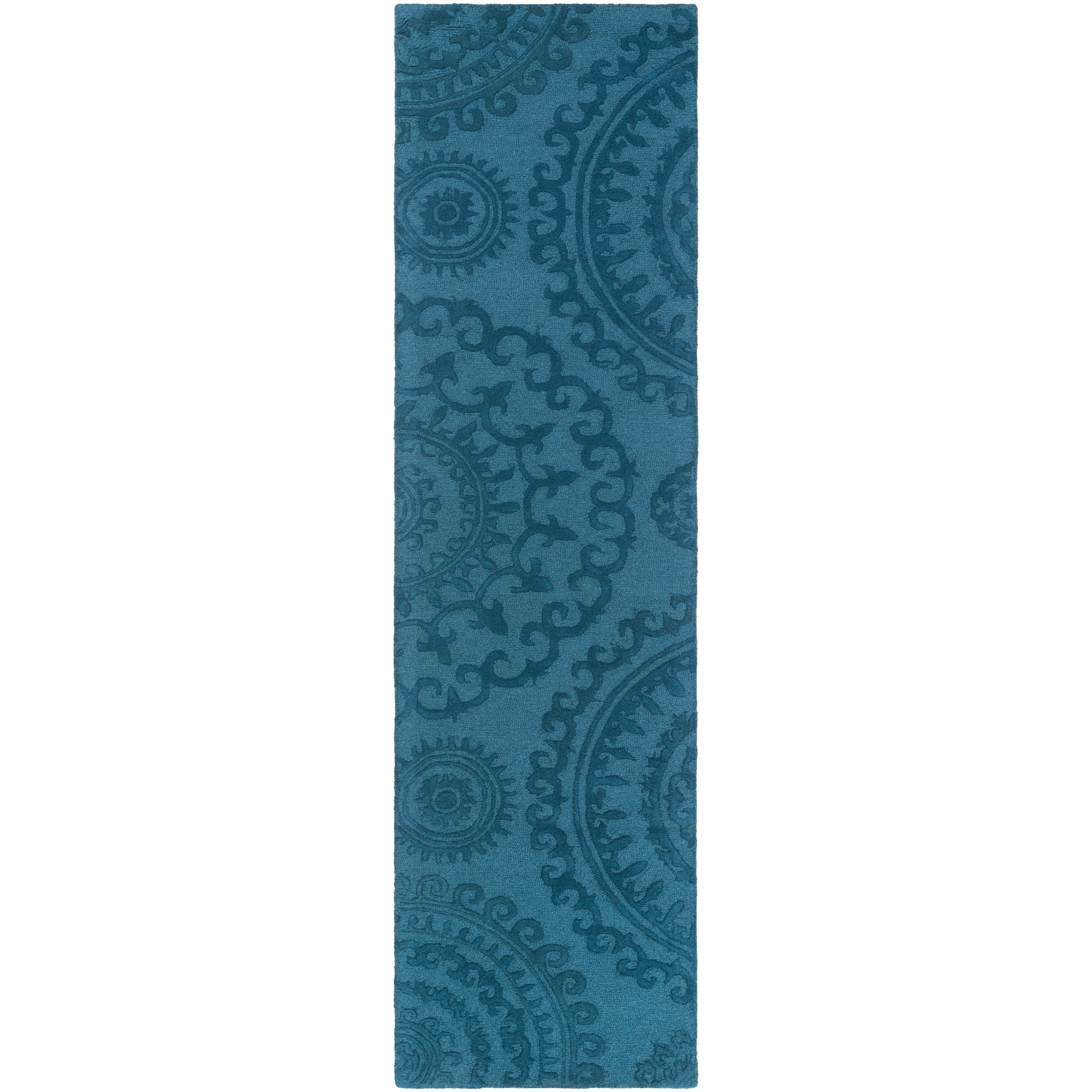The Curated Nomad Delgado Textured Hand-tufted Runner Rug