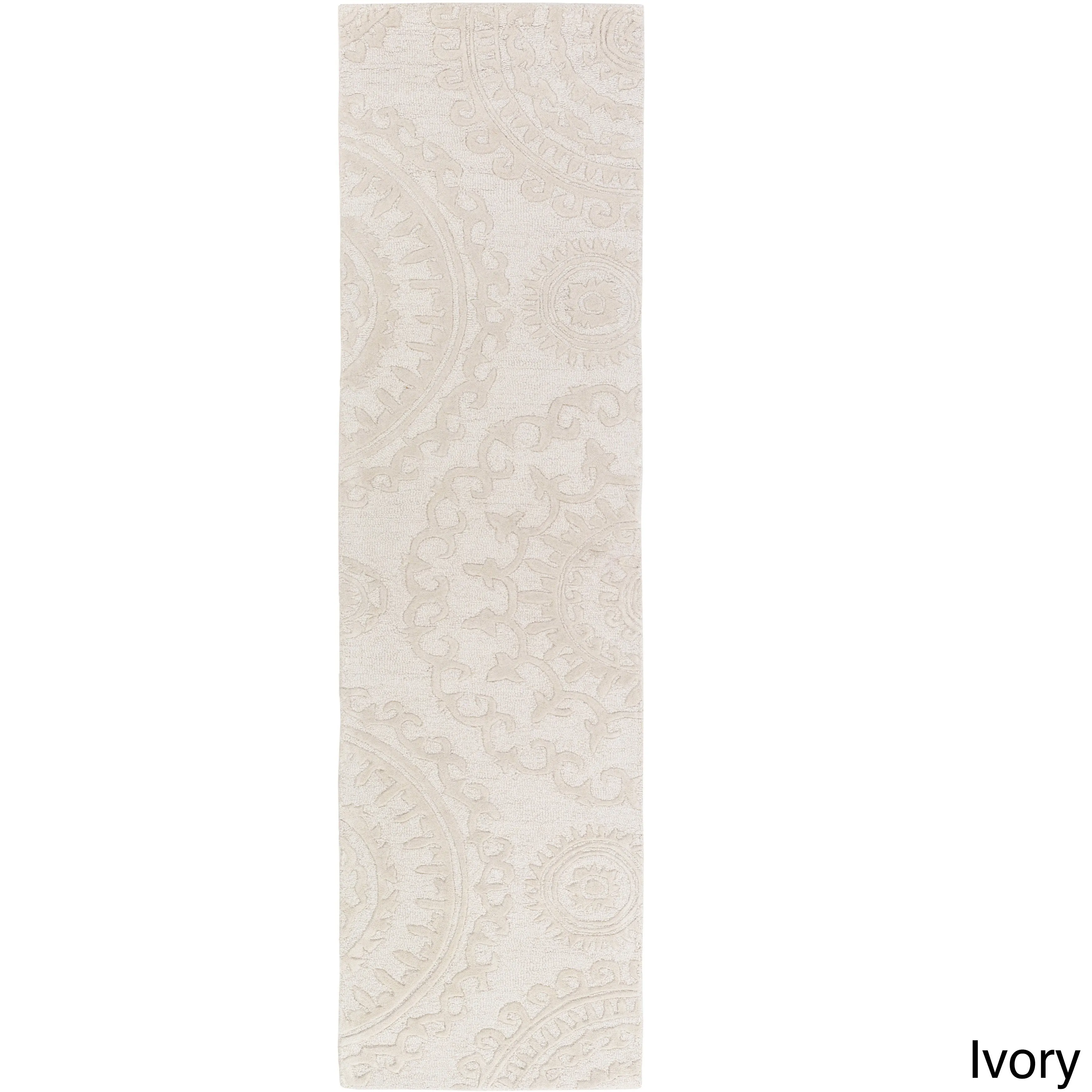 The Curated Nomad Delgado Textured Hand-tufted Runner Rug