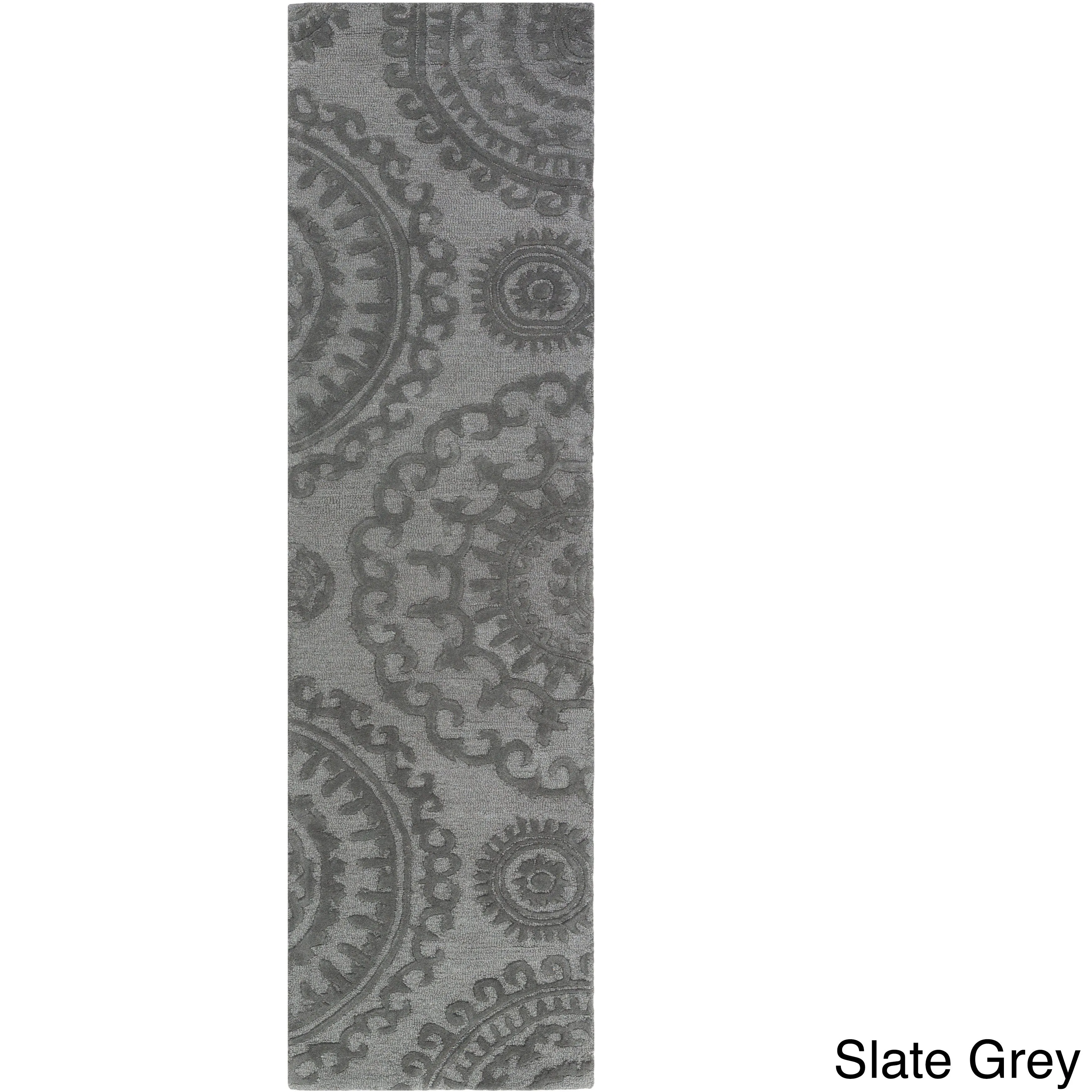 The Curated Nomad Delgado Textured Hand-tufted Runner Rug