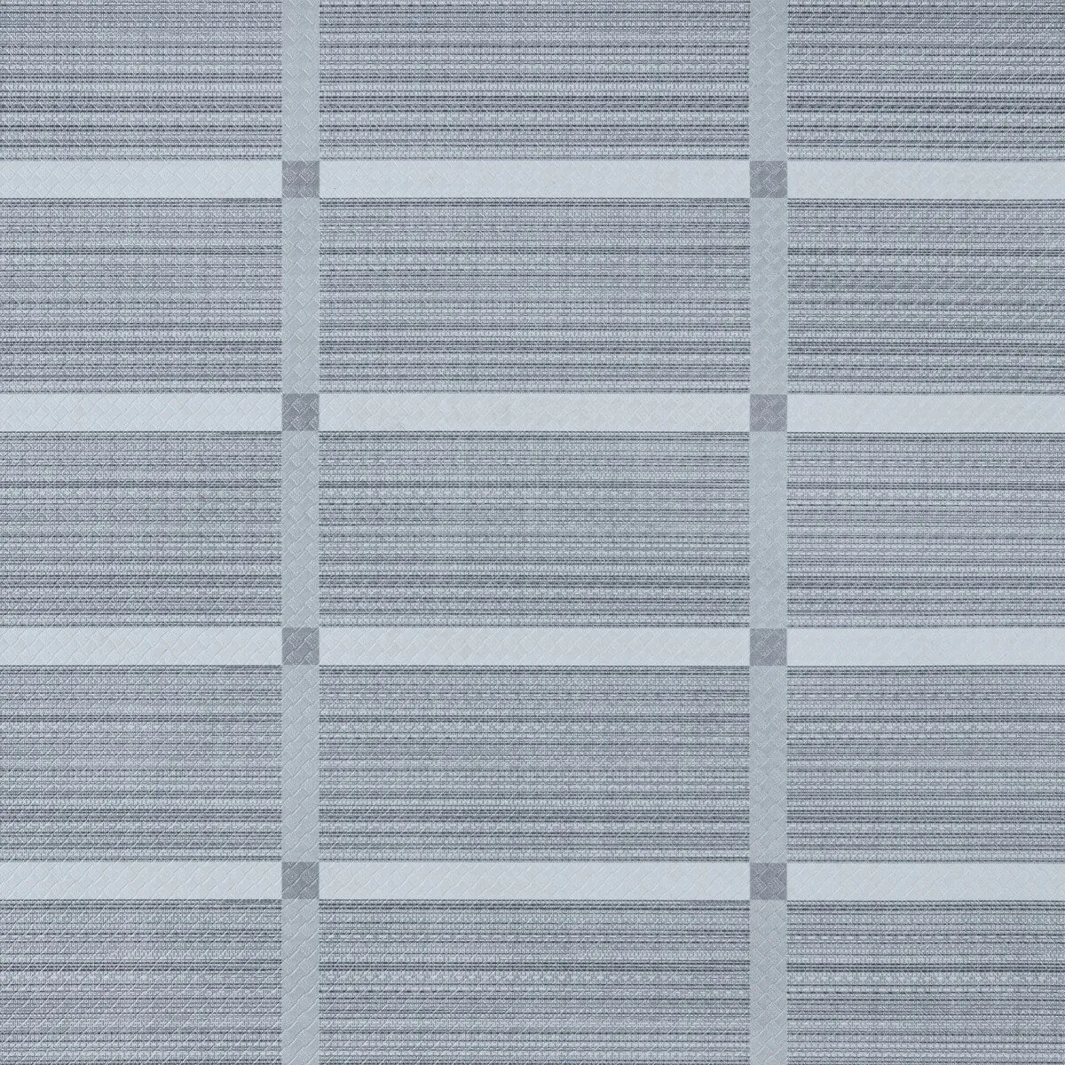 TOWN & COUNTRY BASICS Windowpane Plaid Anti Fatigue Kitchen Mat Non-Slip Backing