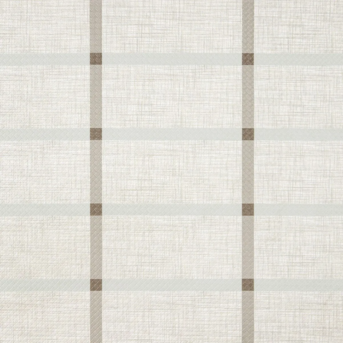 TOWN & COUNTRY BASICS Windowpane Plaid Anti Fatigue Kitchen Mat Non-Slip Backing