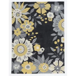 Trinity Wildflower Grey/Yellow - 8' x10'