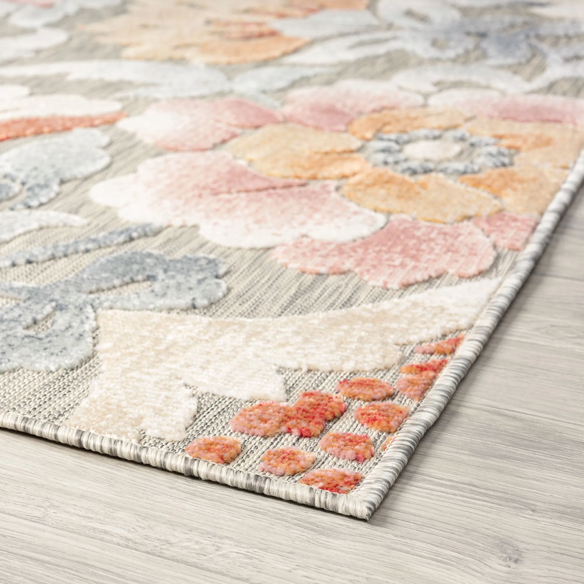 Tropicana Tropical Floral Indoor/Outdoor Area Rug