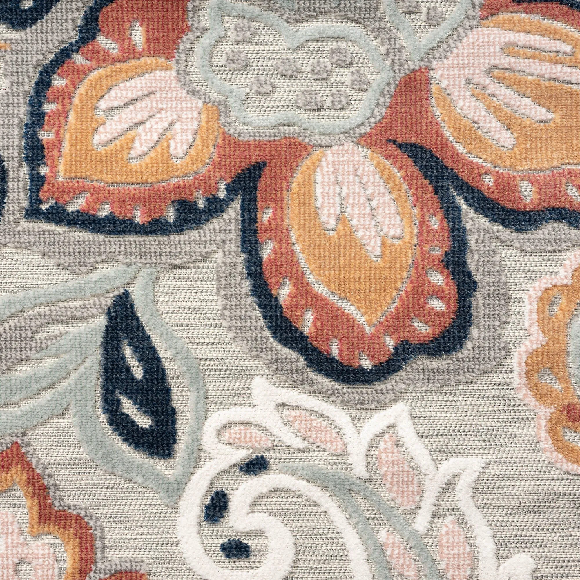 Tropicana Tropical Floral Indoor/Outdoor Area Rug