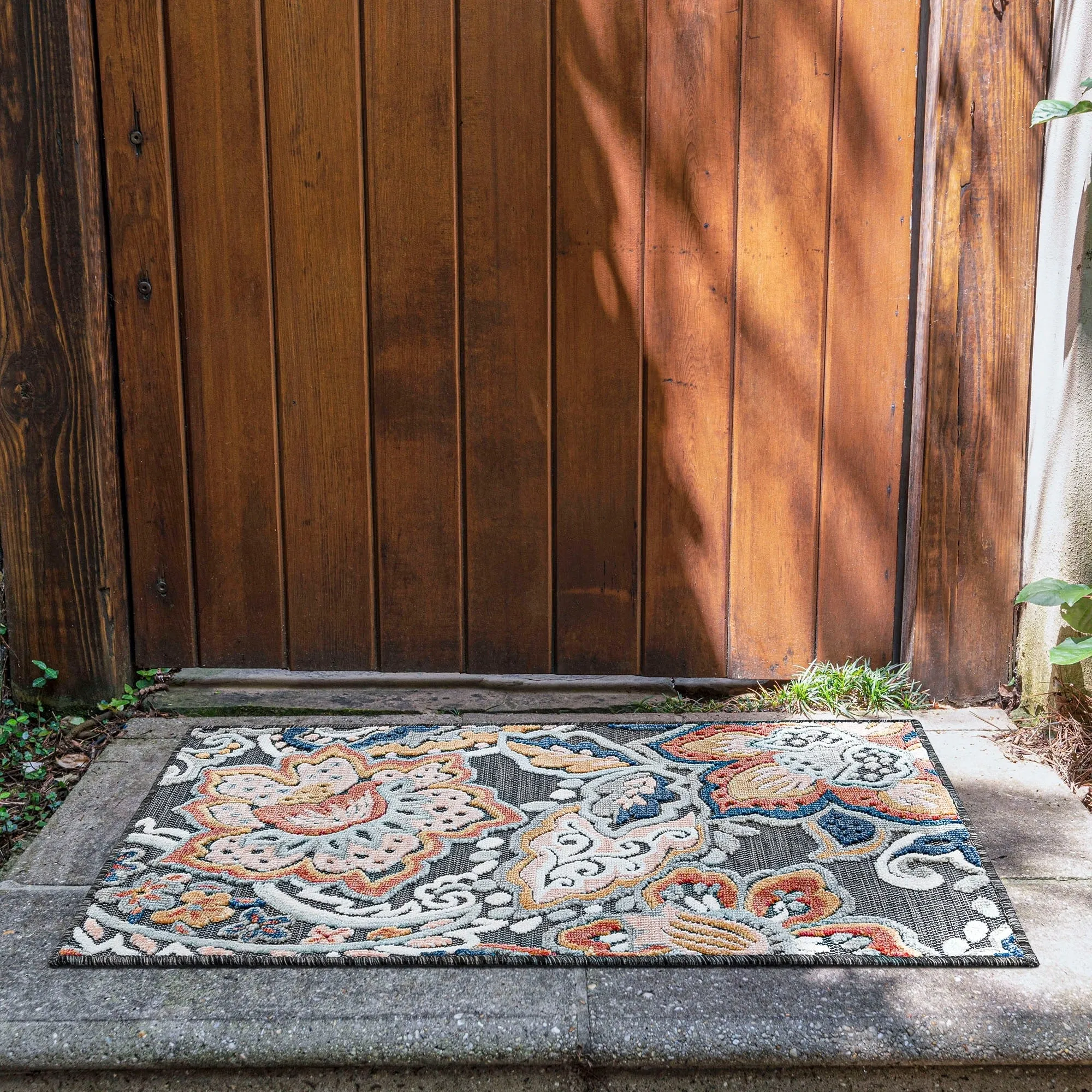 Tropicana Tropical Floral Indoor/Outdoor Area Rug
