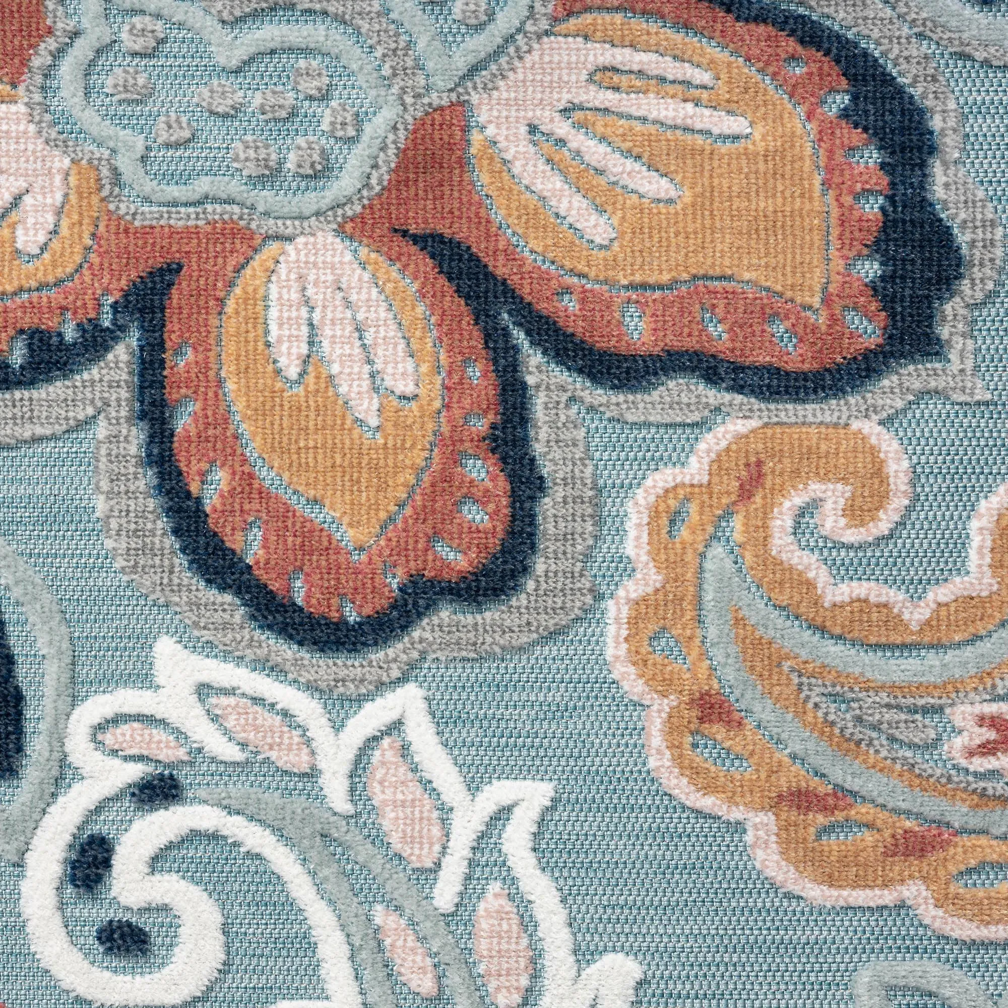 Tropicana Tropical Floral Indoor/Outdoor Area Rug