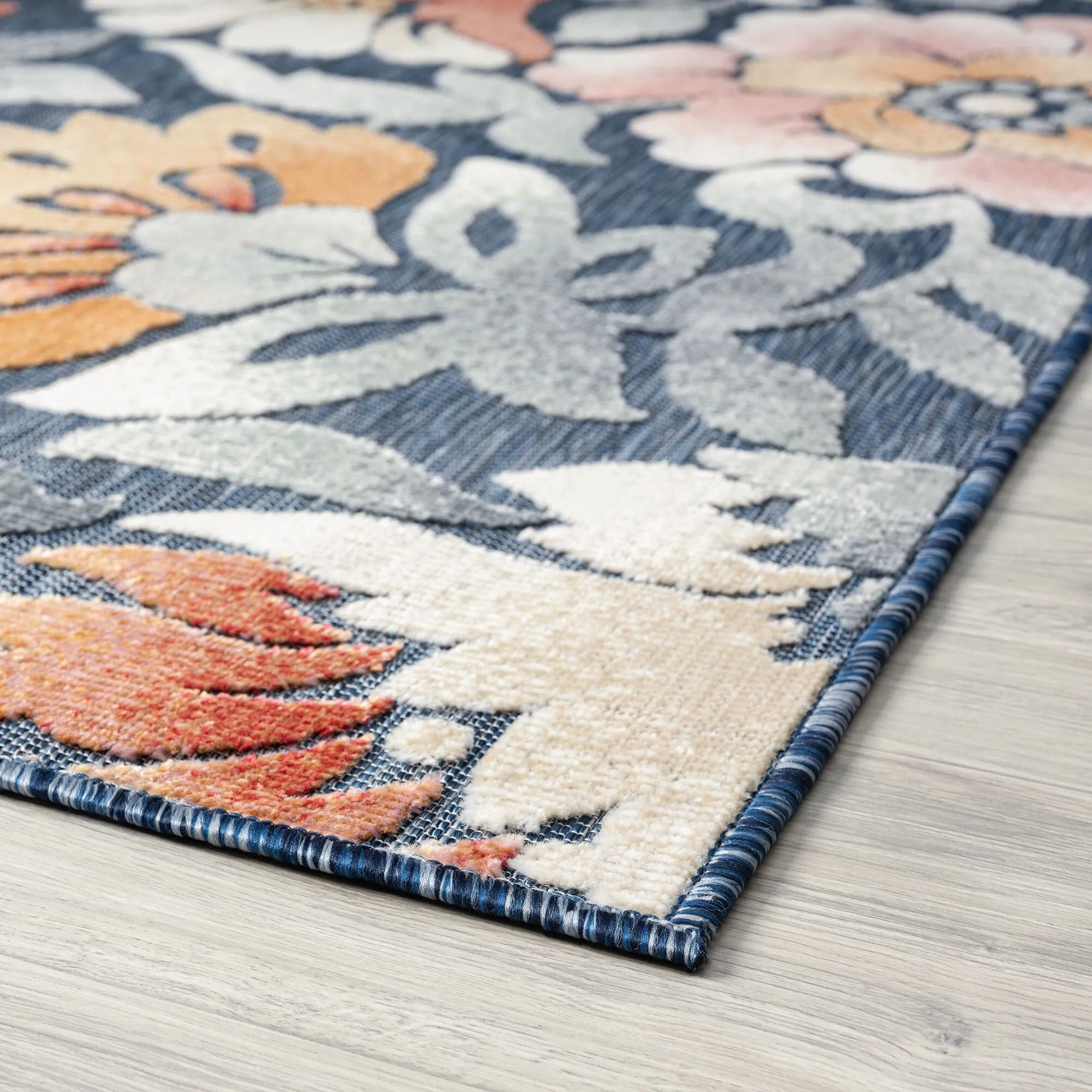 Tropicana Tropical Floral Indoor/Outdoor Area Rug