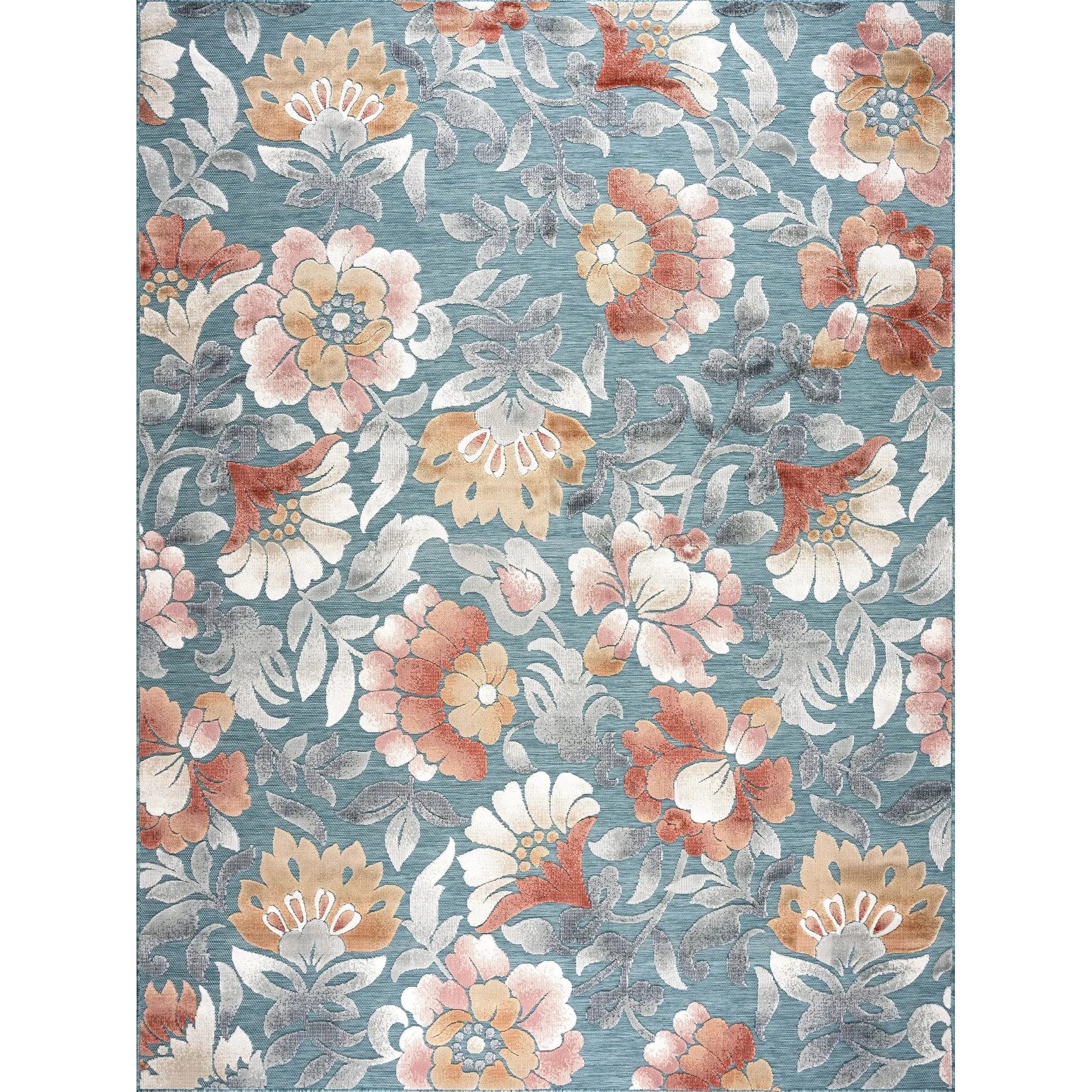 Tropicana Tropical Floral Indoor/Outdoor Area Rug