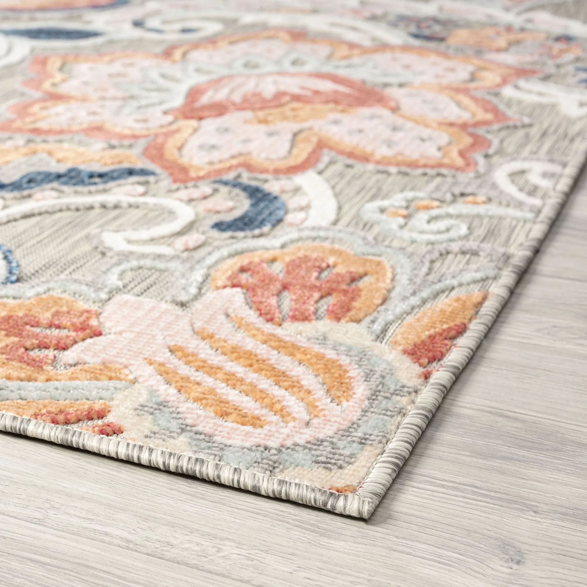 Tropicana Tropical Floral Indoor/Outdoor Area Rug