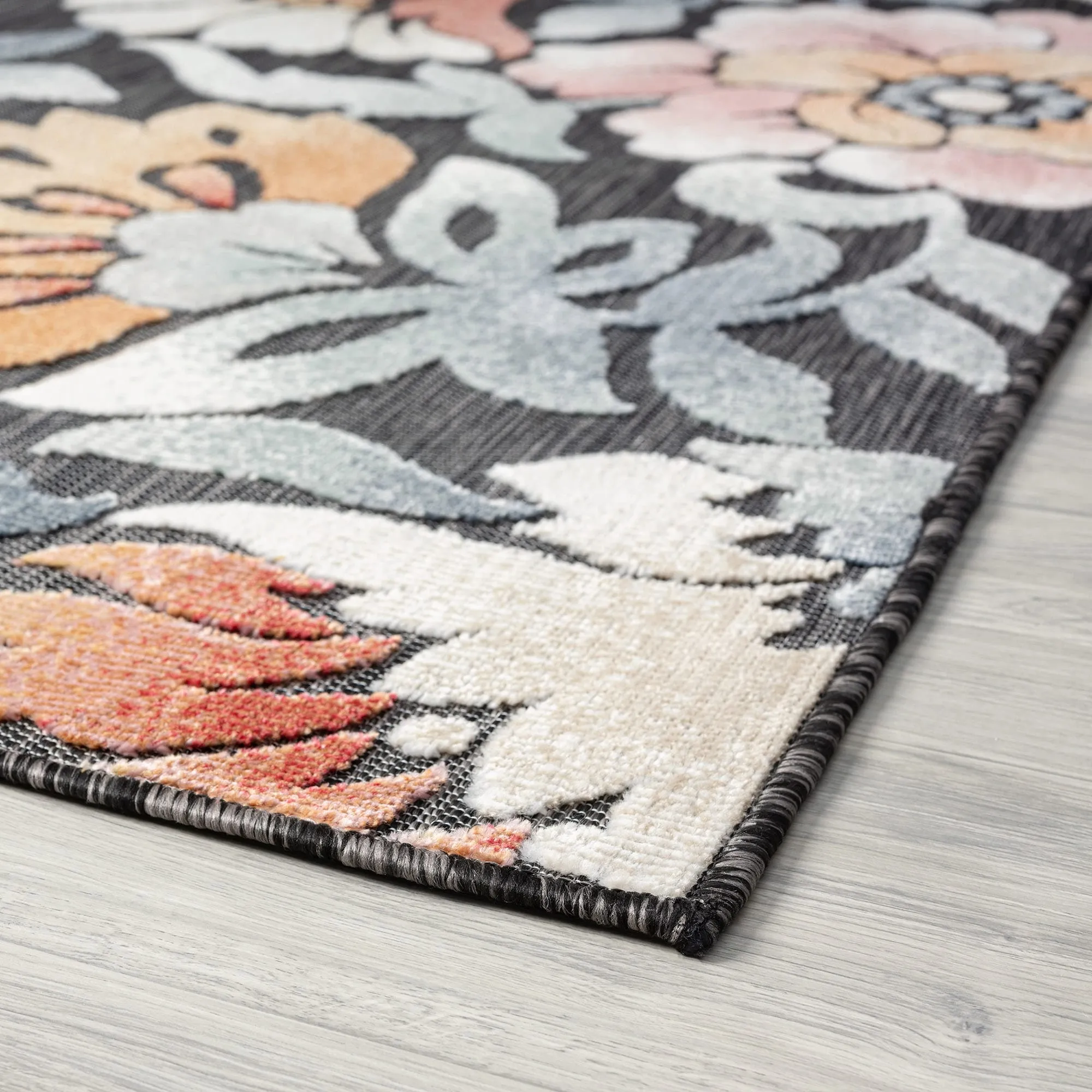 Tropicana Tropical Floral Indoor/Outdoor Area Rug