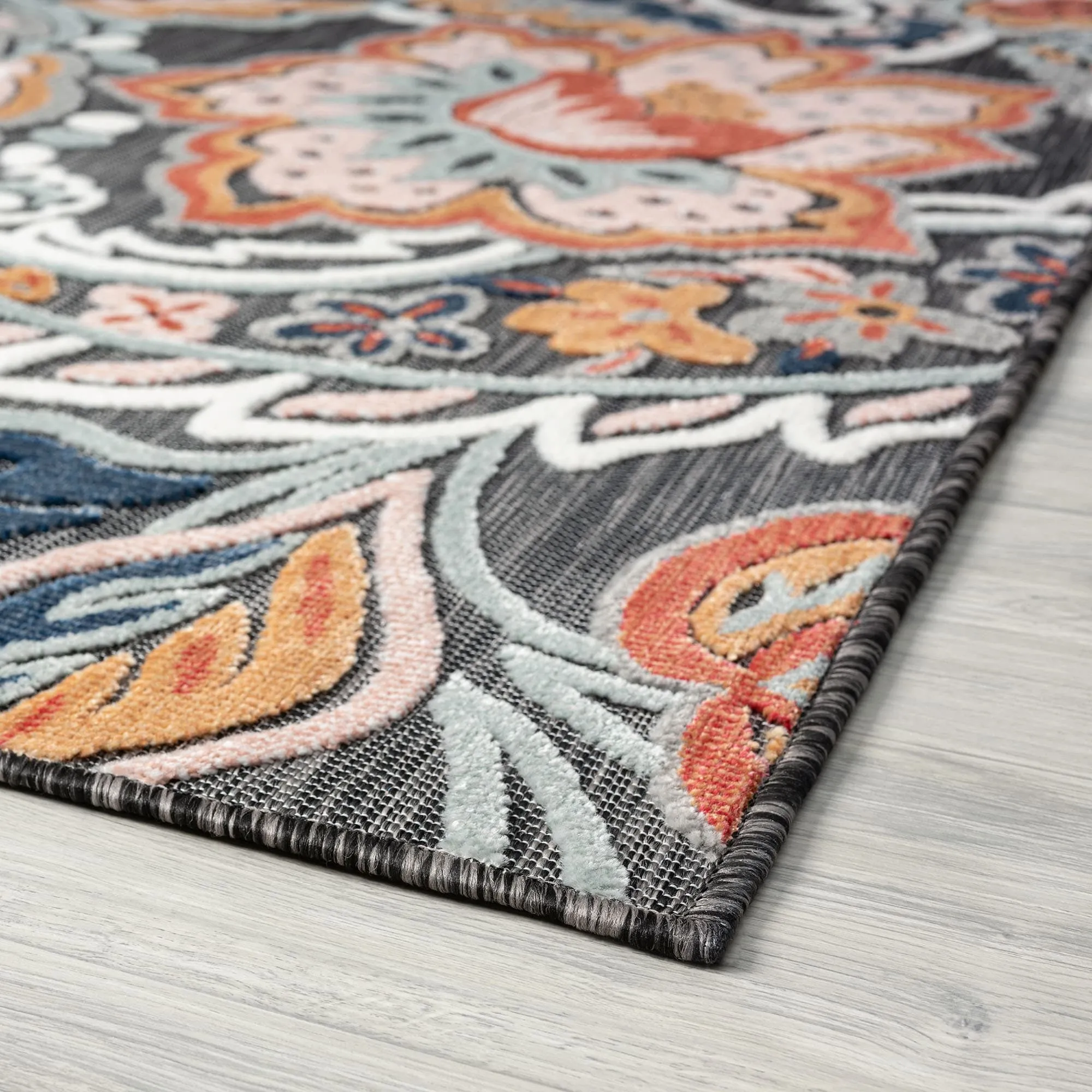 Tropicana Tropical Floral Indoor/Outdoor Area Rug