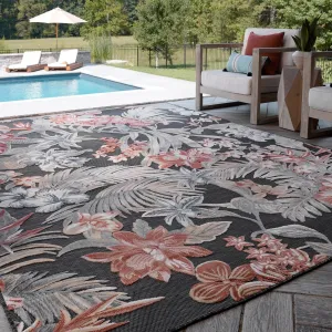 Tropicana Tropical Floral Indoor/Outdoor Area Rug