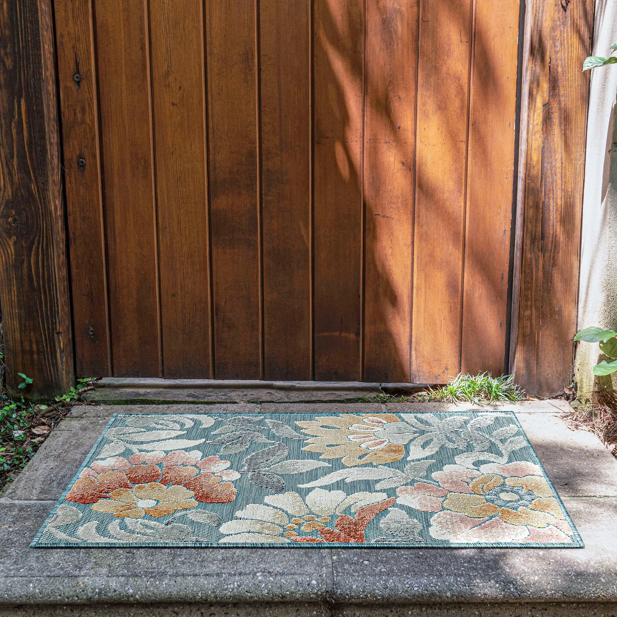 Tropicana Tropical Floral Indoor/Outdoor Area Rug