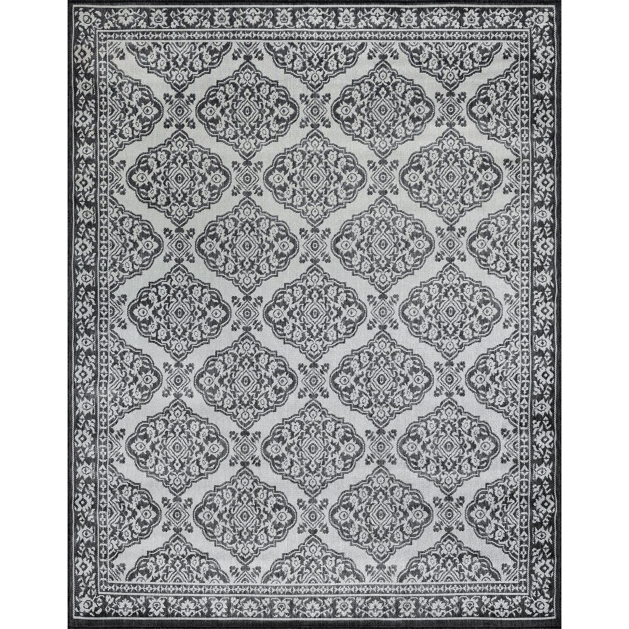 Vision French Country Floral Indoor/Outdoor Area Rug