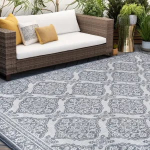 Vision French Country Floral Indoor/Outdoor Area Rug