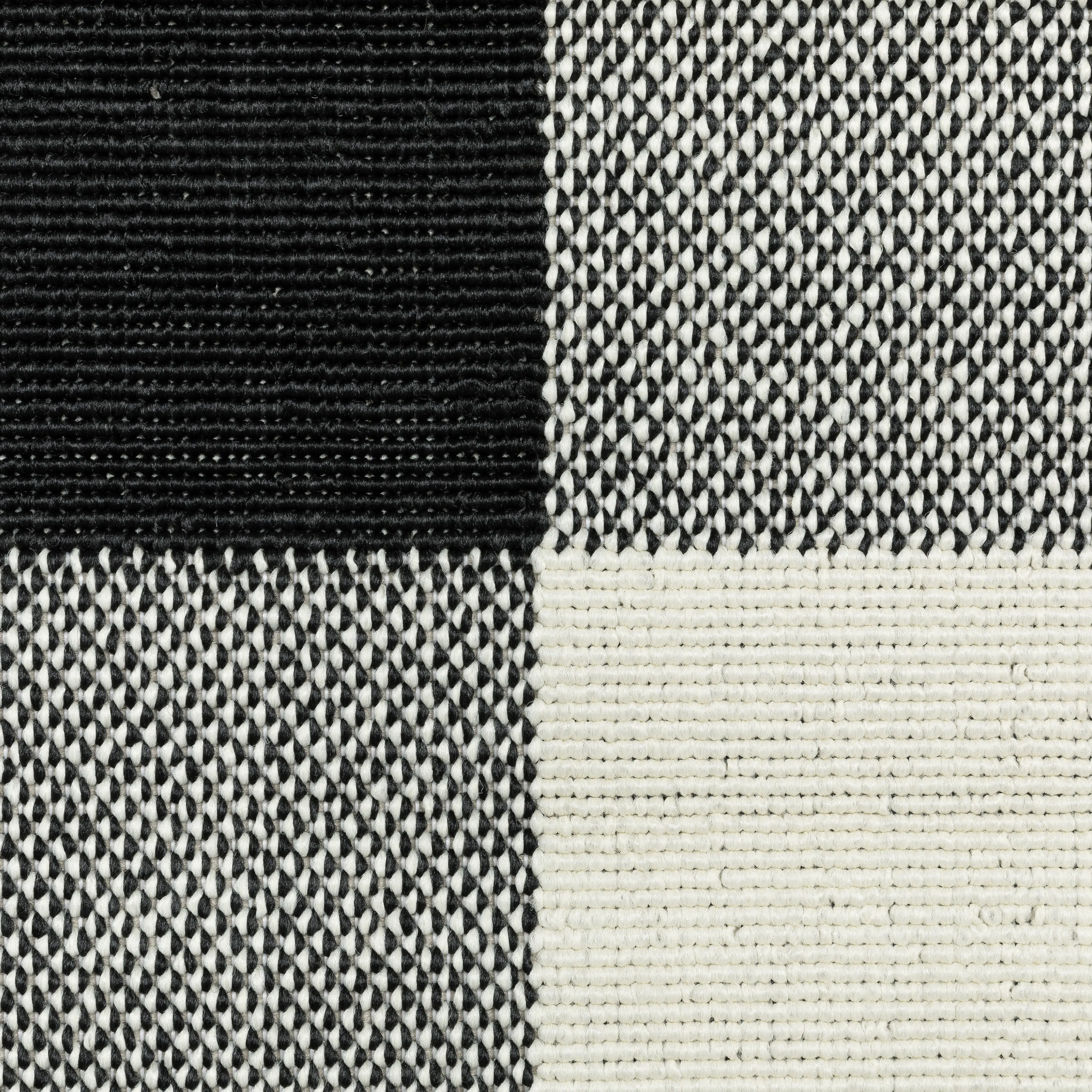 Vista Home Malta Gingham Check Indoor/Outdoor Area Rug