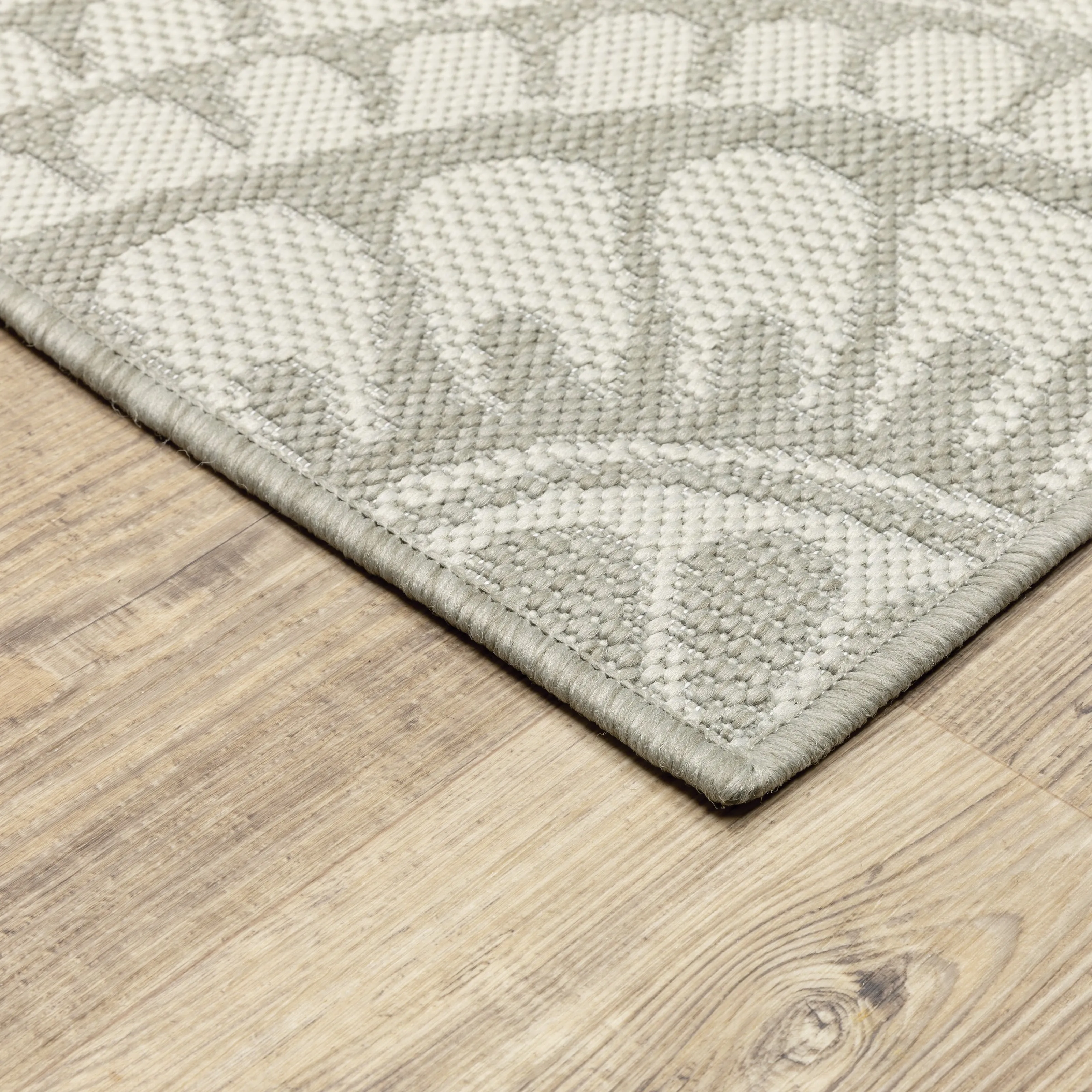 Vista Home Palmetto Floral Medallion Indoor/ Outdoor Area Rug
