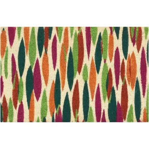 Waverly Greetings Bits n' Pieces Clay Doormat by Nourison (1'6 x 2'4)