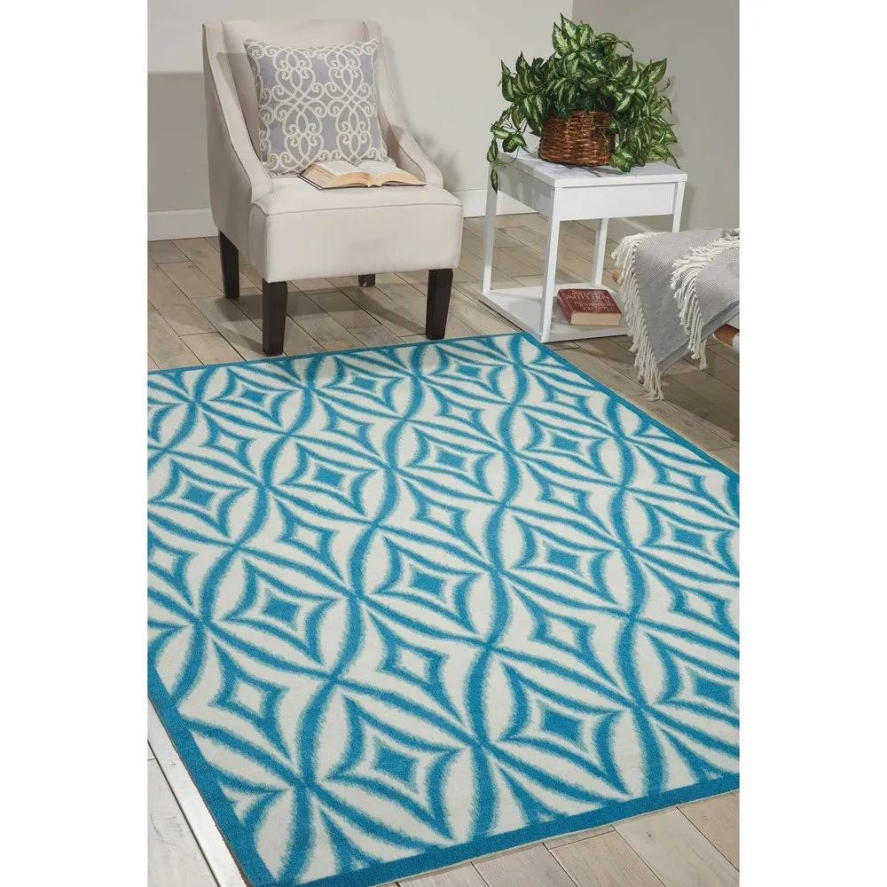 Waverly Sun N' Shade Geometric Indoor/Outdoor Area Rug