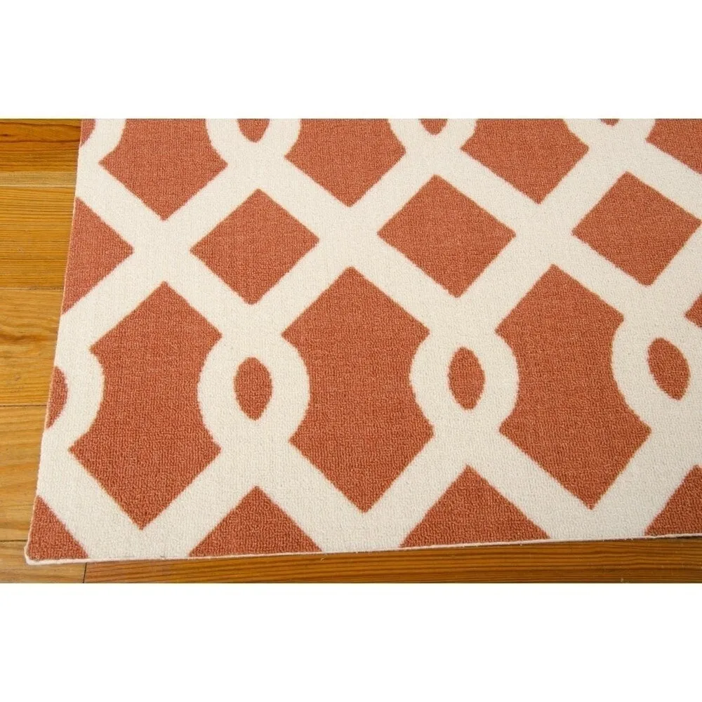 Waverly Sun N' Shade Geometric Indoor/Outdoor Area Rug
