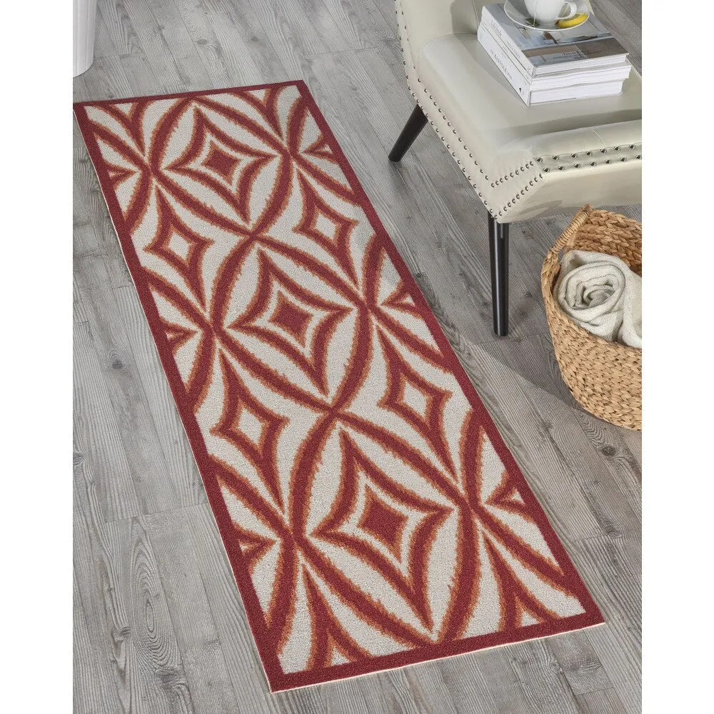 Waverly Sun N' Shade Geometric Indoor/Outdoor Area Rug