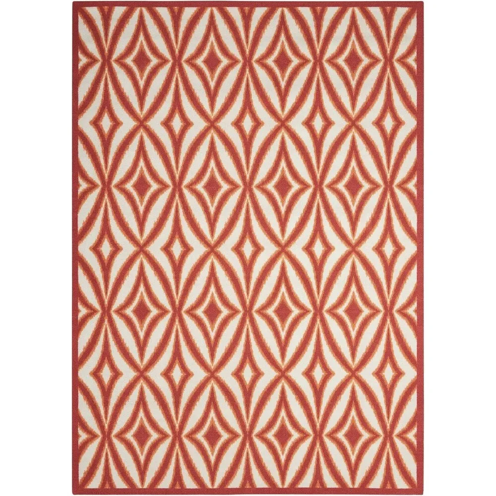 Waverly Sun N' Shade Geometric Indoor/Outdoor Area Rug