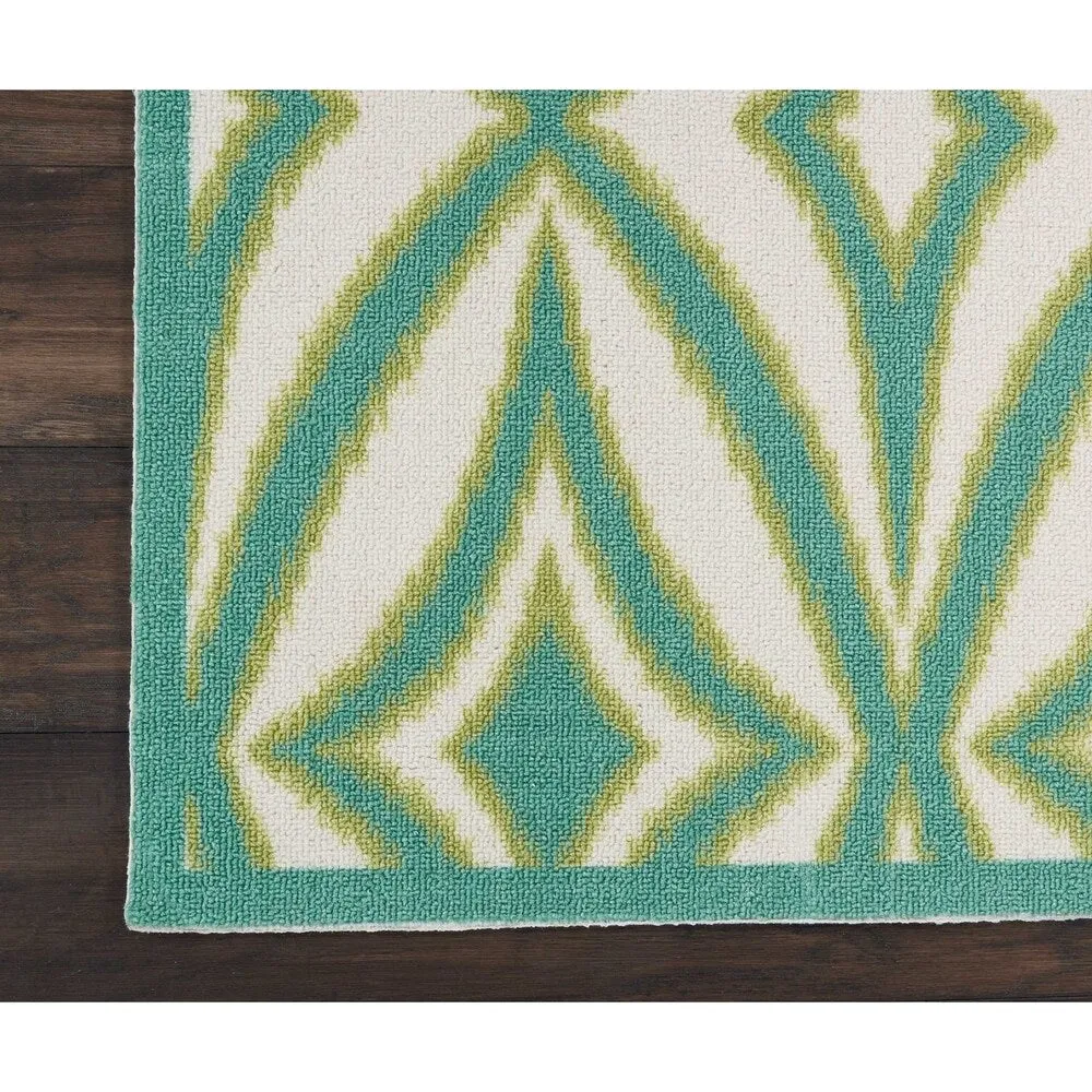 Waverly Sun N' Shade Geometric Indoor/Outdoor Area Rug