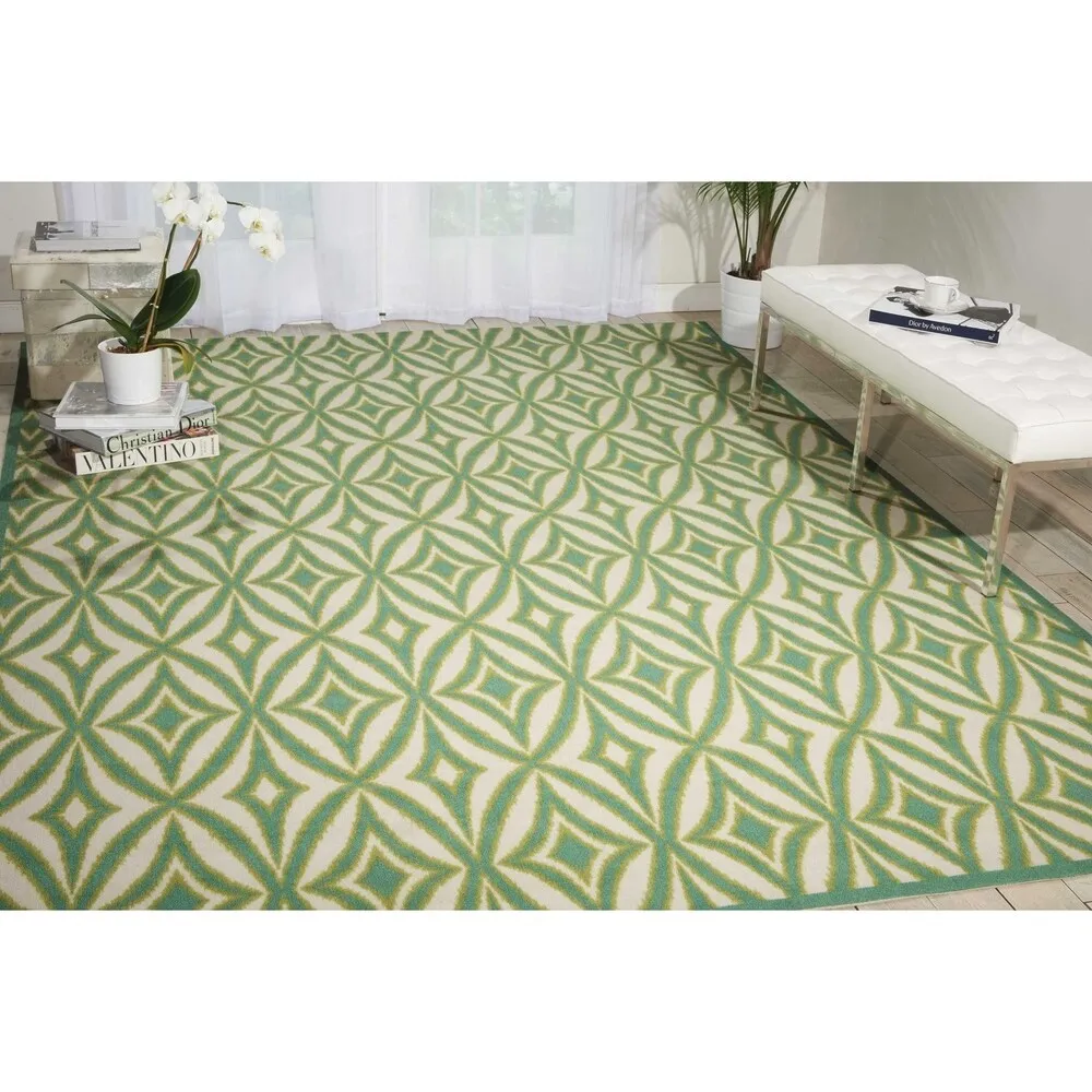Waverly Sun N' Shade Geometric Indoor/Outdoor Area Rug