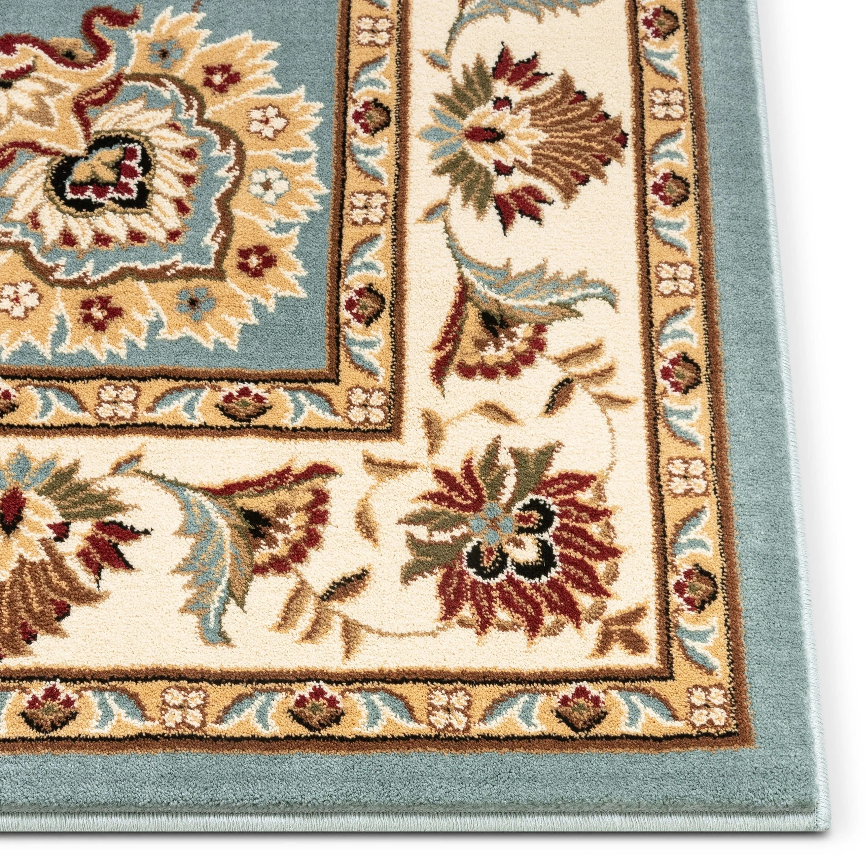 Well Woven Agra Traditional Ushak Oriental Runner Area Rug