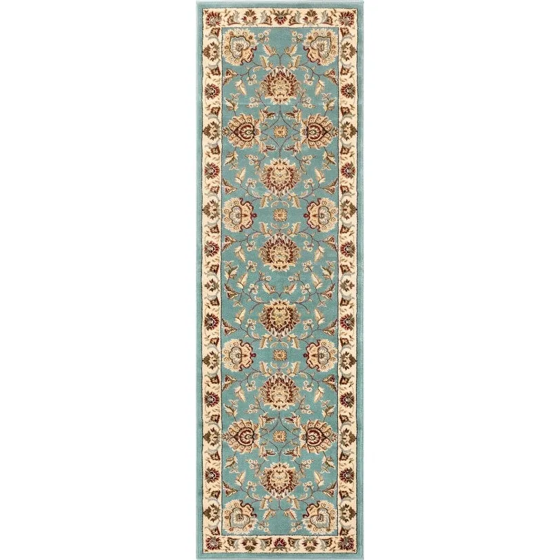 Well Woven Agra Traditional Ushak Oriental Runner Area Rug