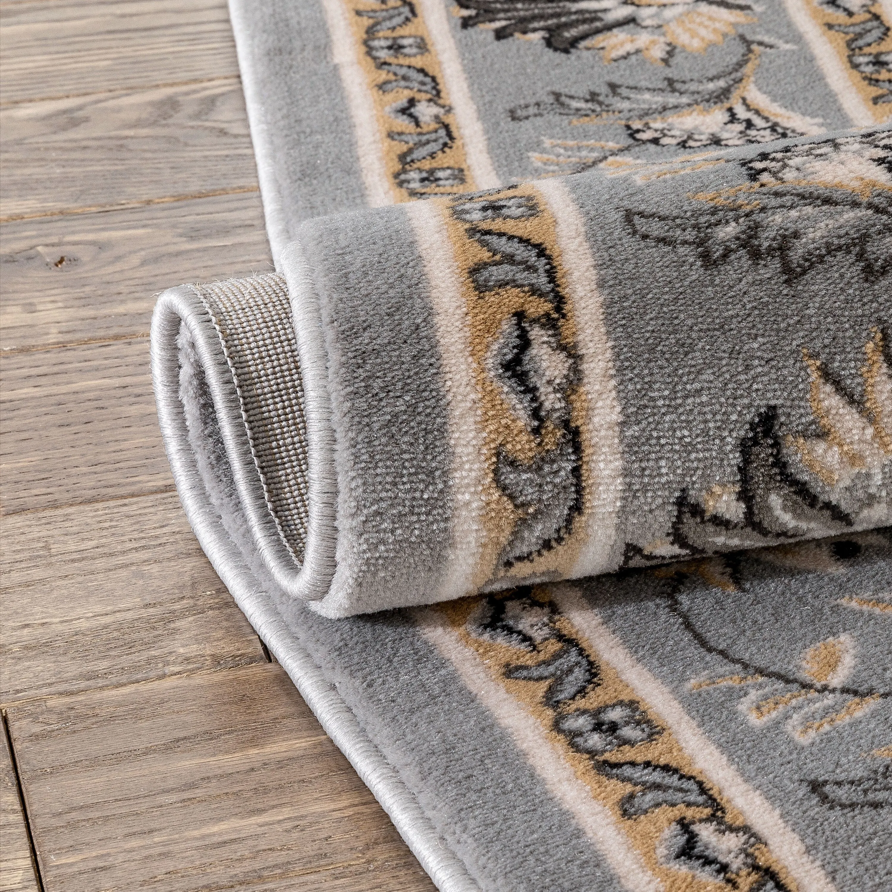 Well Woven Agra Traditional Ushak Oriental Runner Area Rug