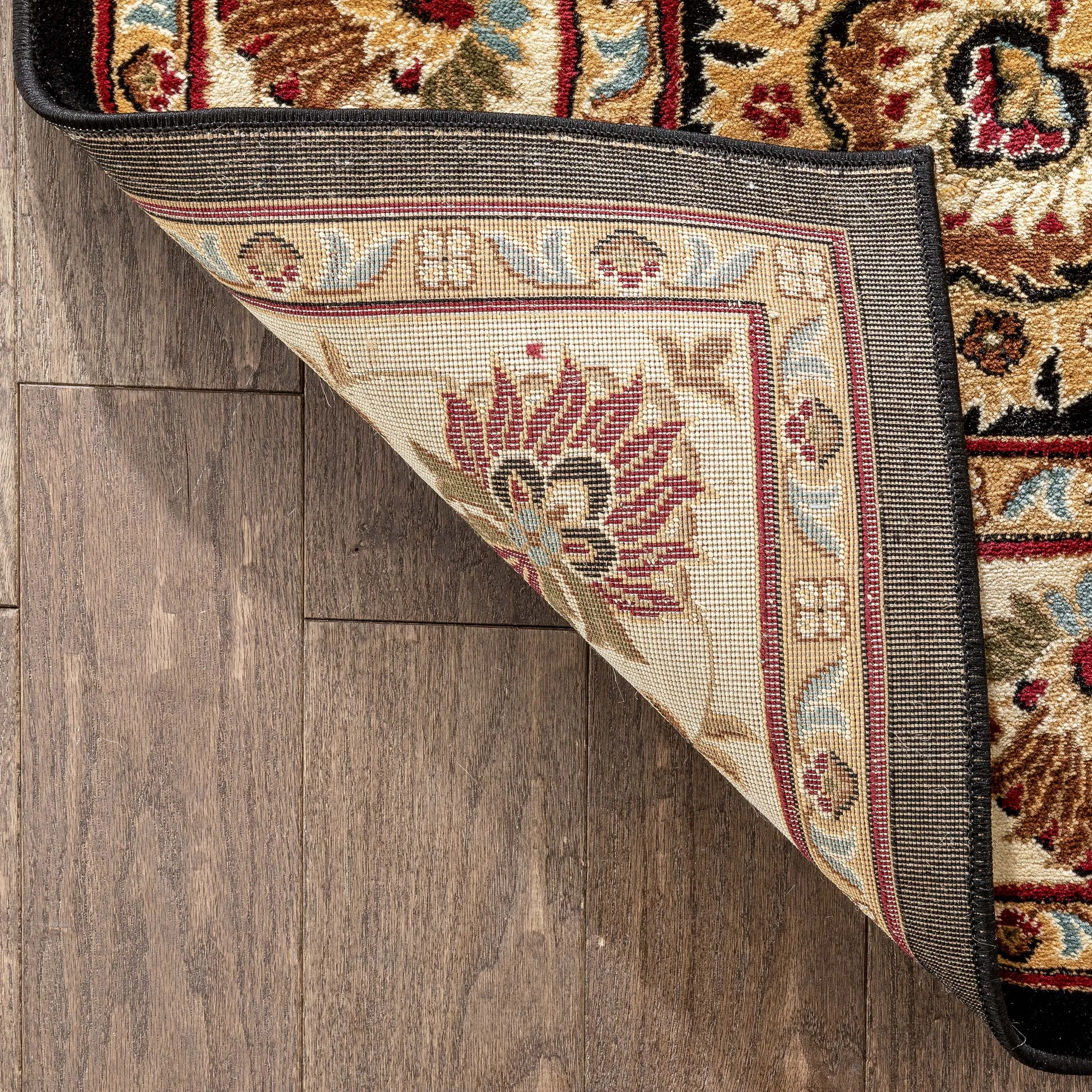 Well Woven Agra Traditional Ushak Oriental Runner Area Rug