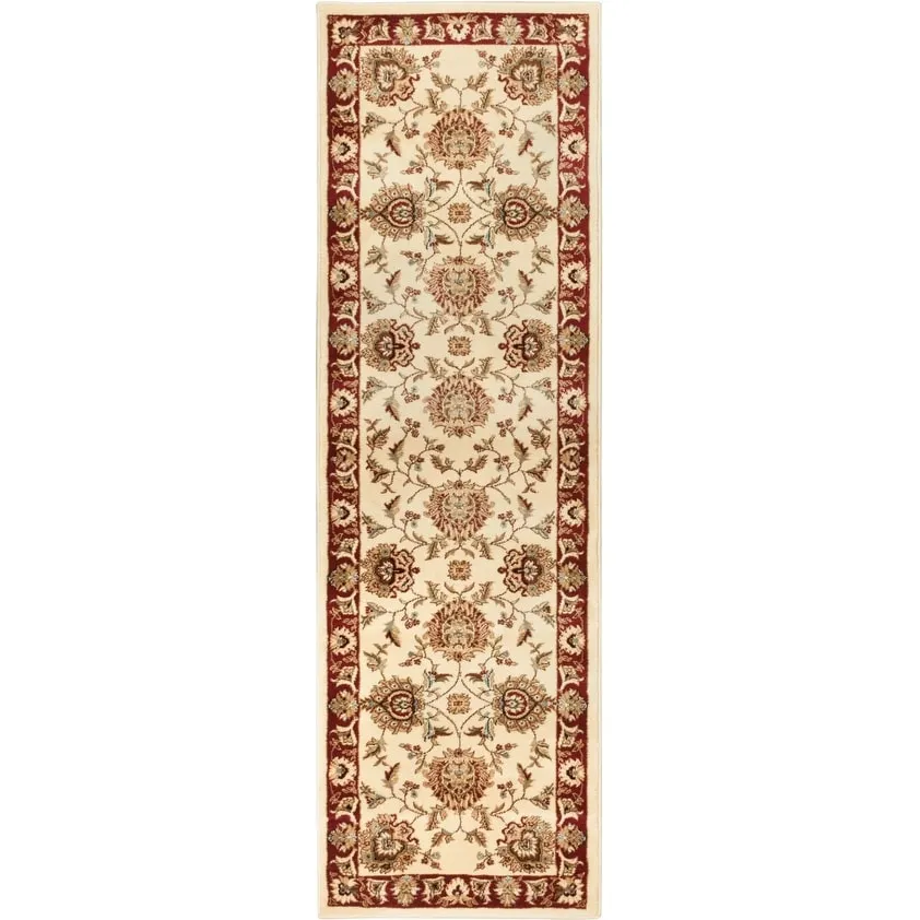 Well Woven Agra Traditional Ushak Oriental Runner Area Rug