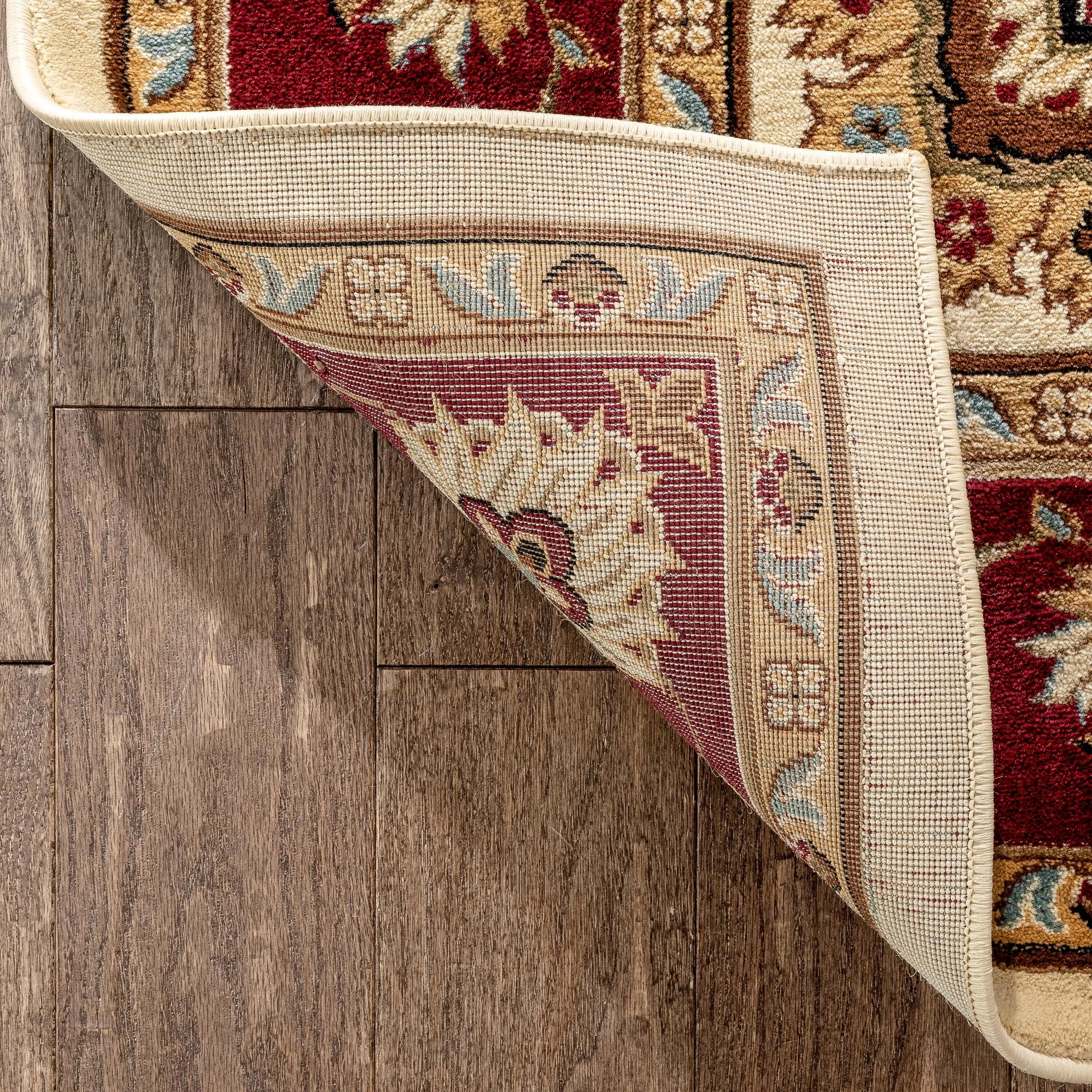 Well Woven Agra Traditional Ushak Oriental Runner Area Rug