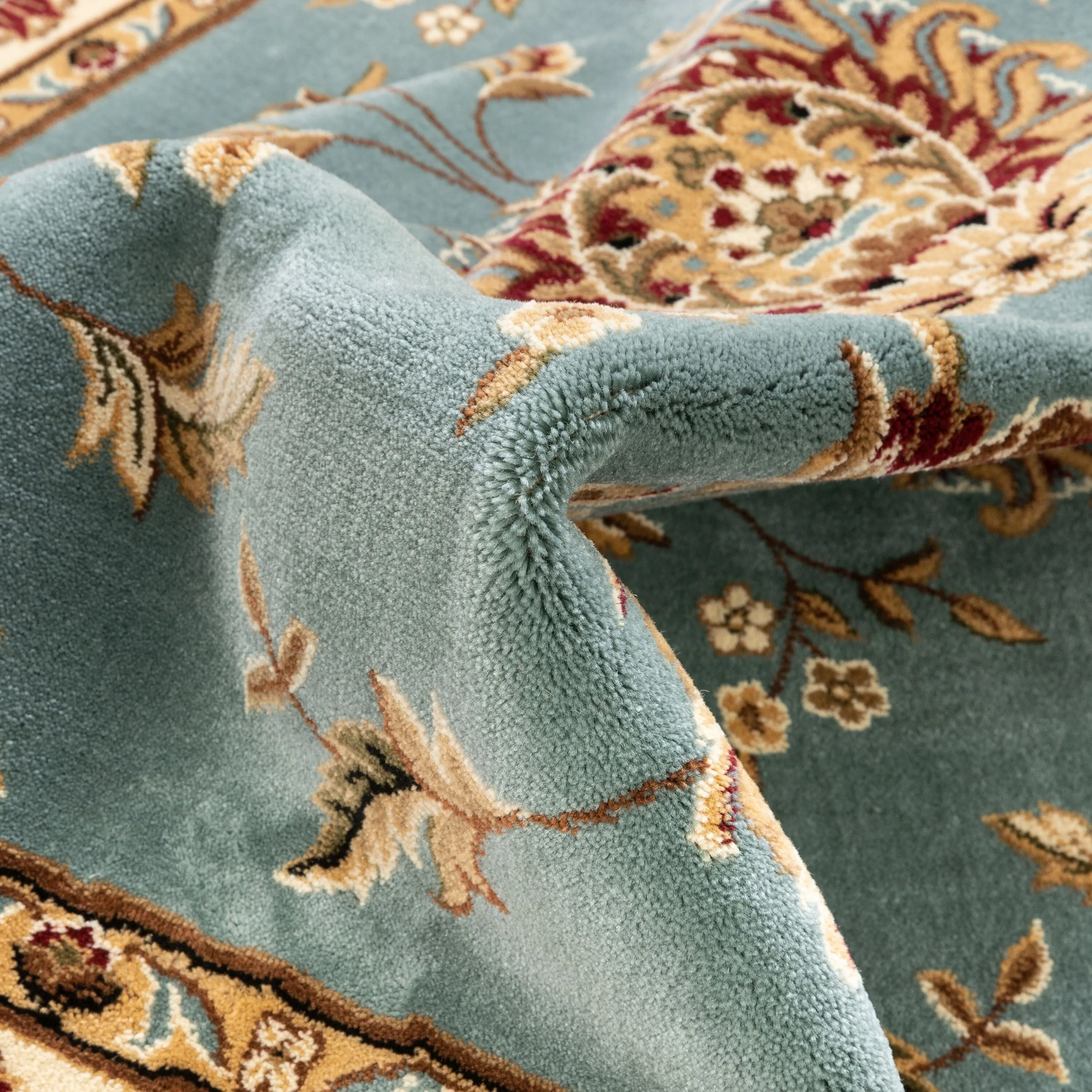 Well Woven Agra Traditional Ushak Oriental Runner Area Rug