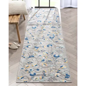 Well Woven Dorado Neveh Modern Indoor Outdoor Floral High-Low Area Rug