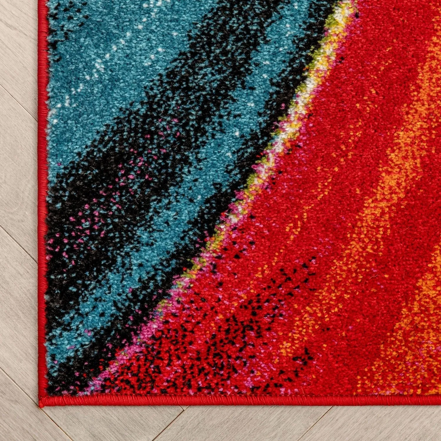 Well Woven Viva Pleasure Abstract Modern Area Rug