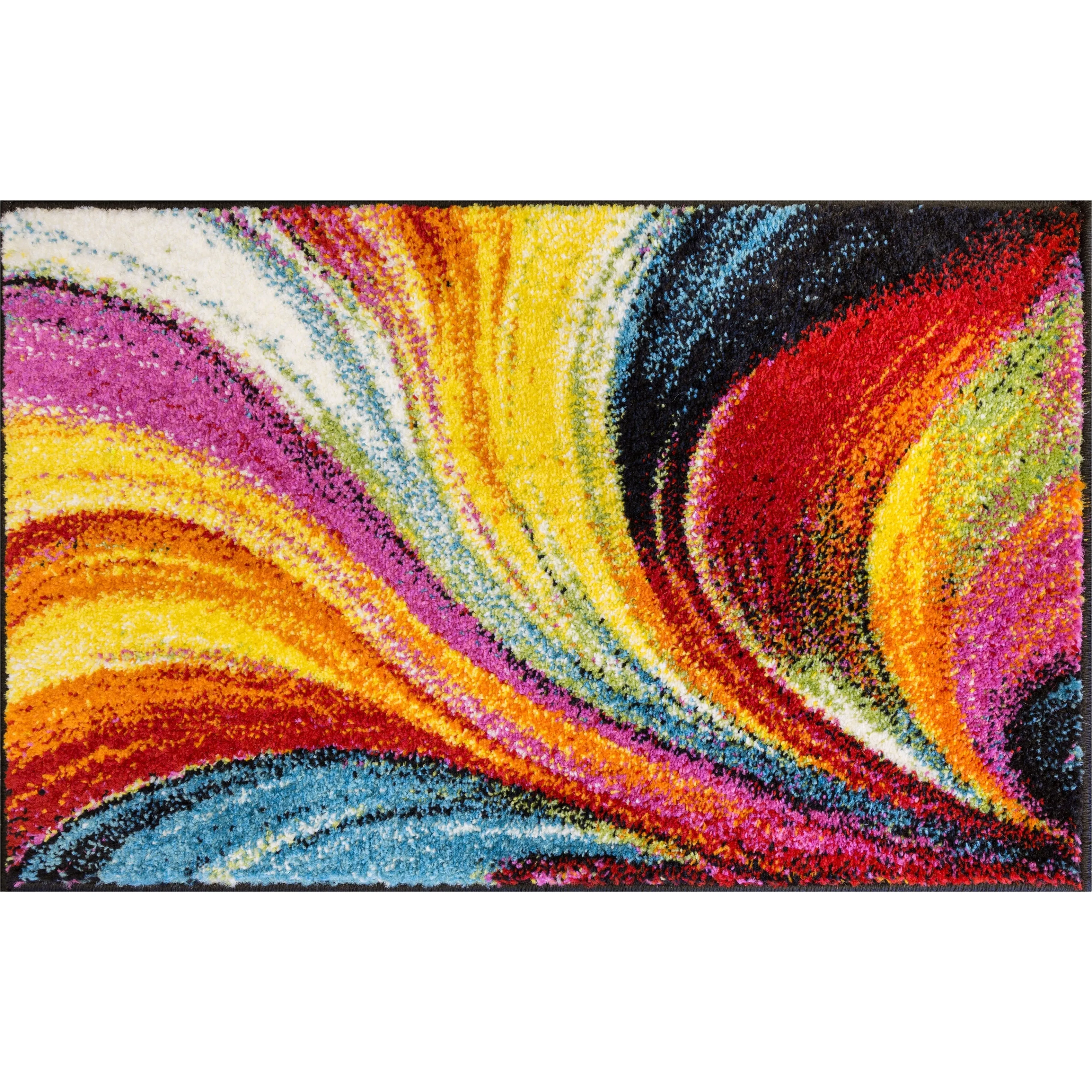 Well Woven Viva Pleasure Abstract Modern Area Rug