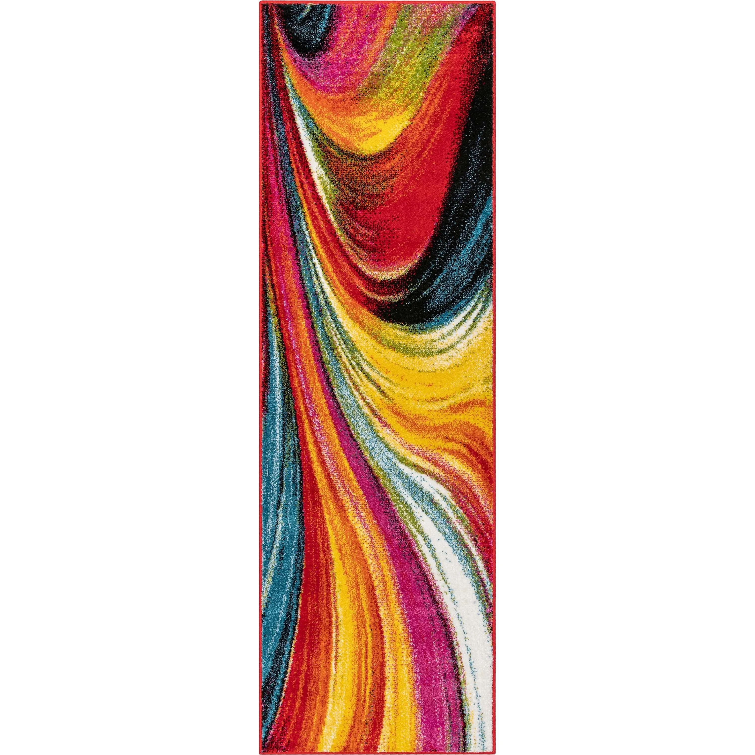 Well Woven Viva Pleasure Abstract Modern Area Rug