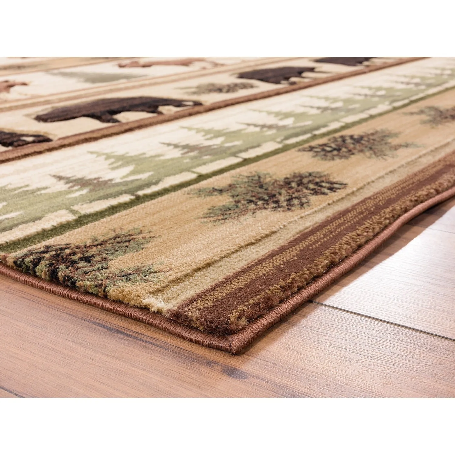 Westfield Home Graham Ellijah Beige Hand-Carved Area Rug