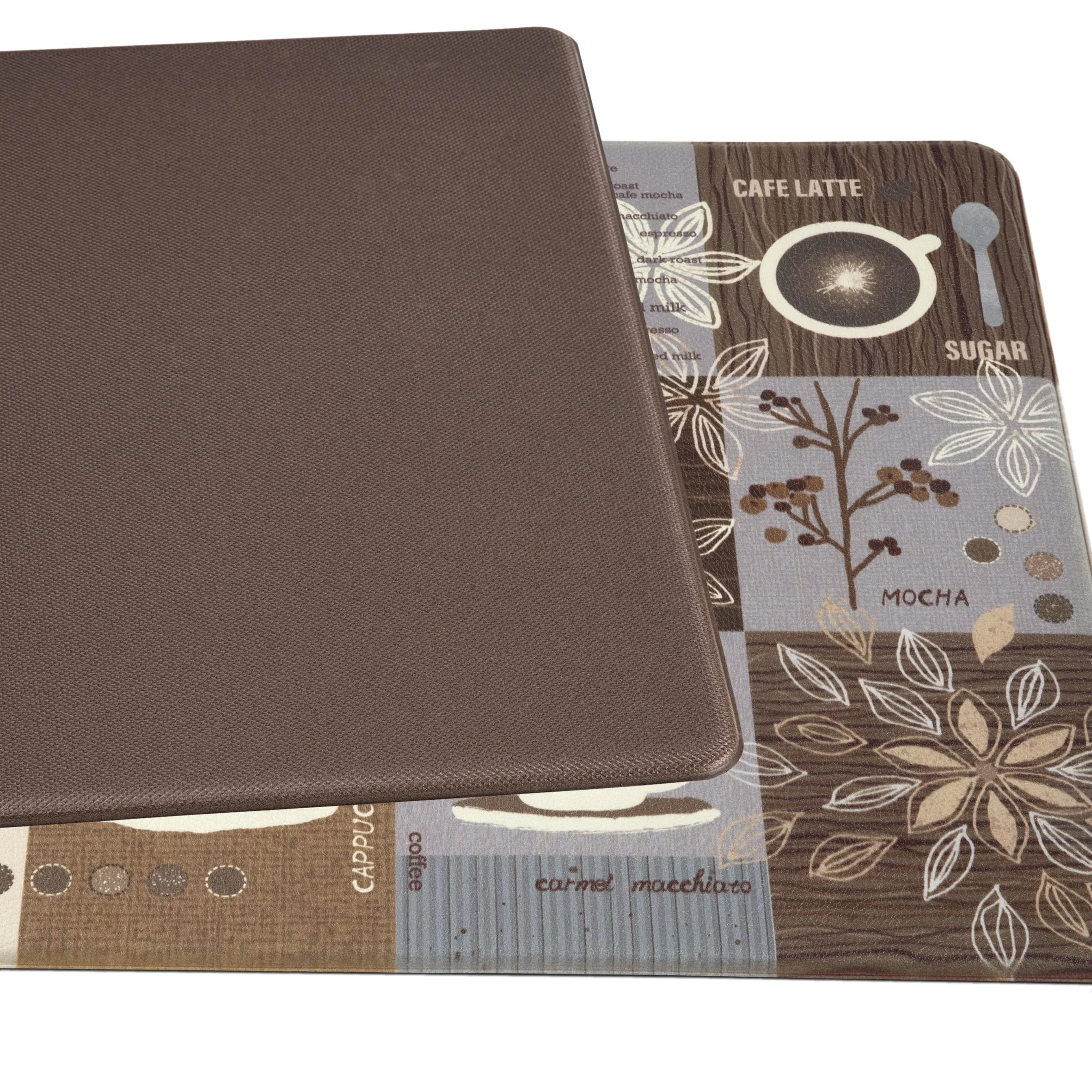World Rug Gallery Coffee Kitchen Anti Fatigue Standing Mat