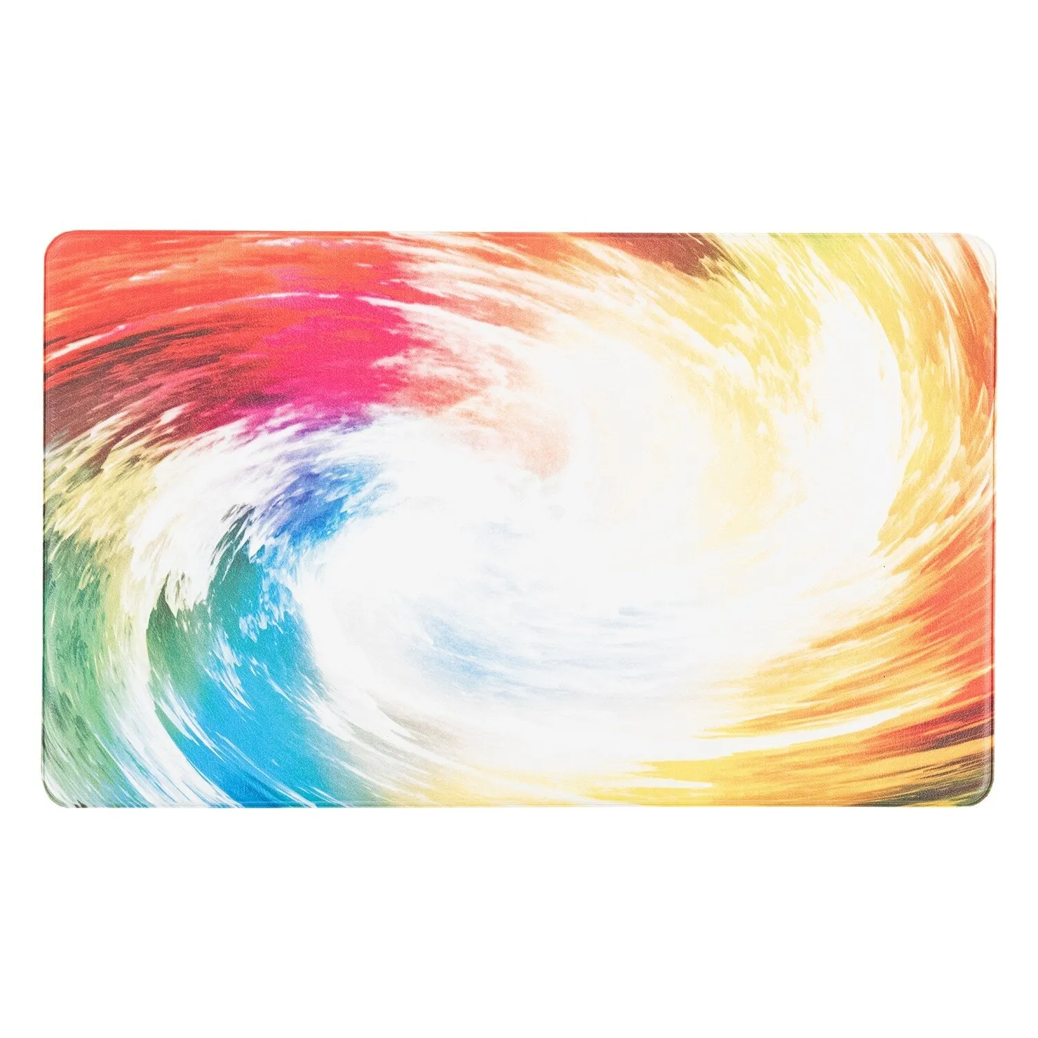 World Rug Gallery Contemporary Waves Anti-Fatigue Standing Mat
